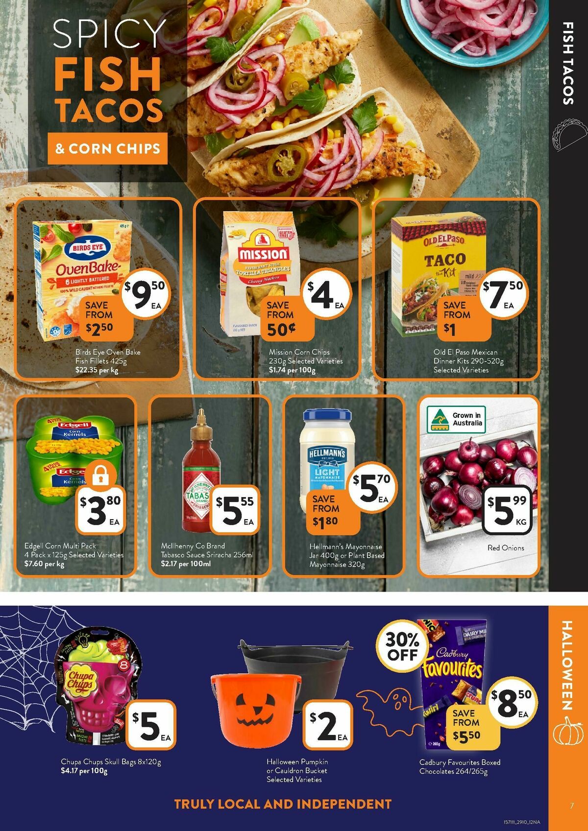 FoodWorks Catalogues from 29 October