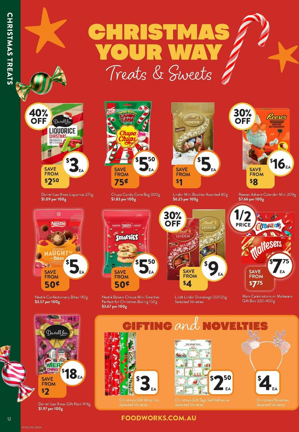 FoodWorks Supermarket Catalogues from 5 November