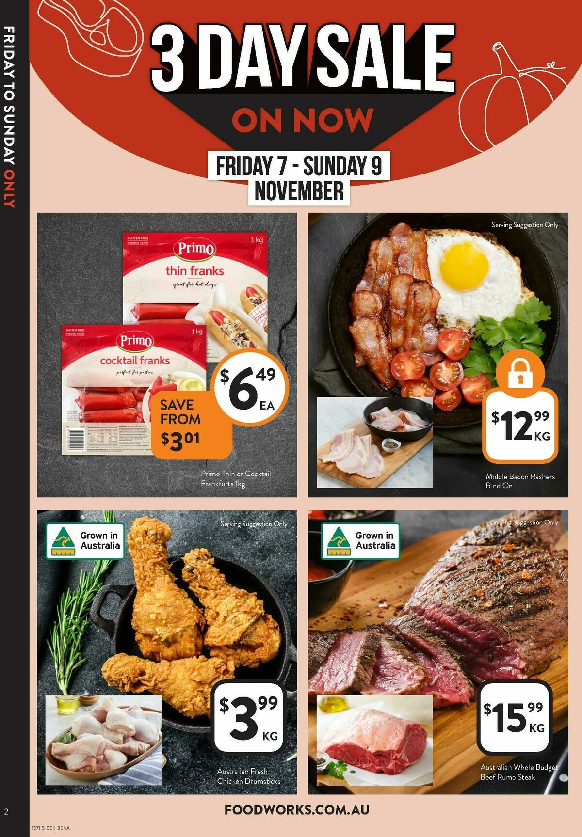 FoodWorks Supermarket Catalogues from 5 November