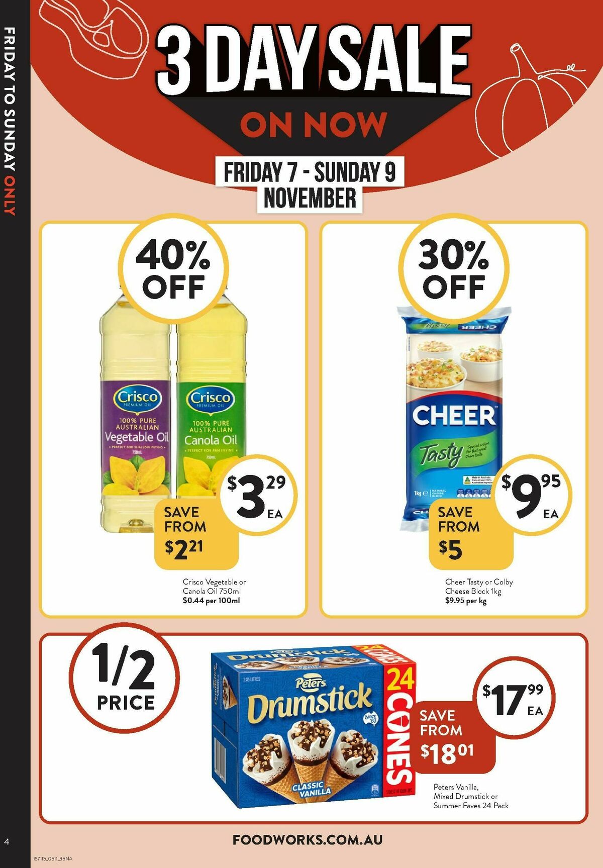 FoodWorks Supermarket Catalogues from 5 November