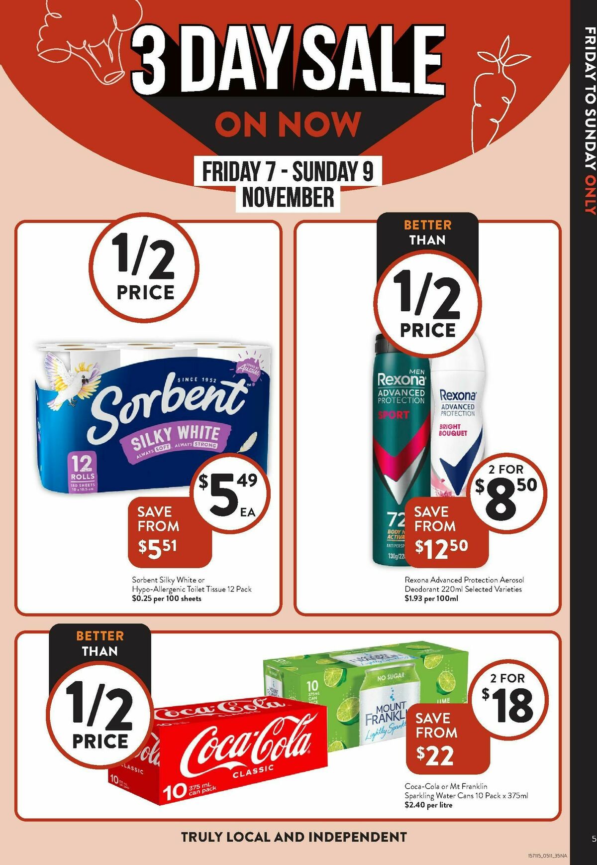 FoodWorks Supermarket Catalogues from 5 November