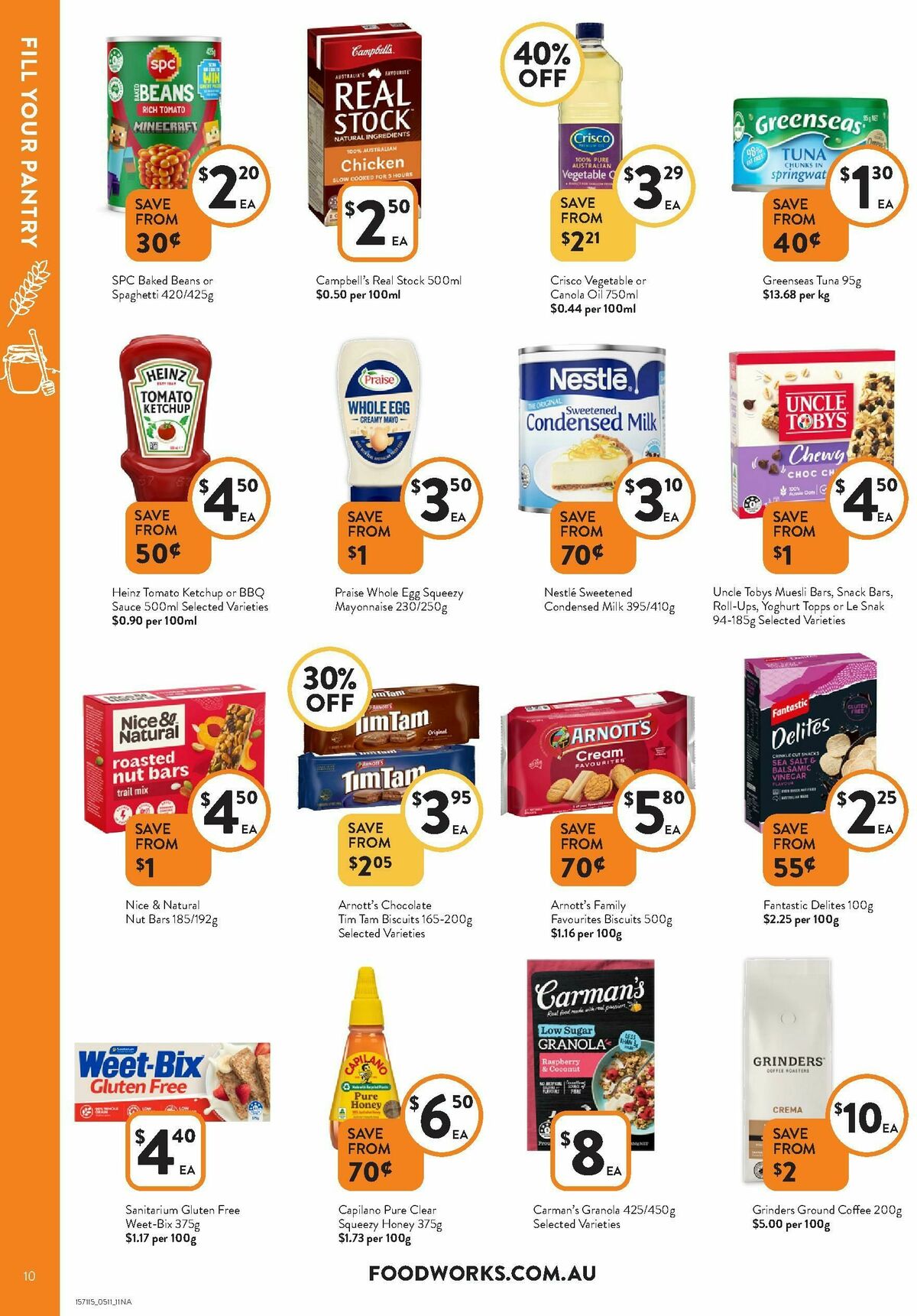 FoodWorks Catalogues from 5 November