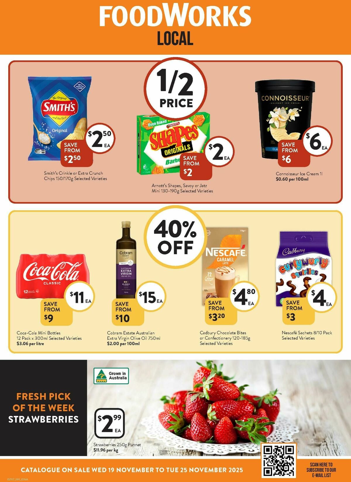 FoodWorks Catalogues from 19 November