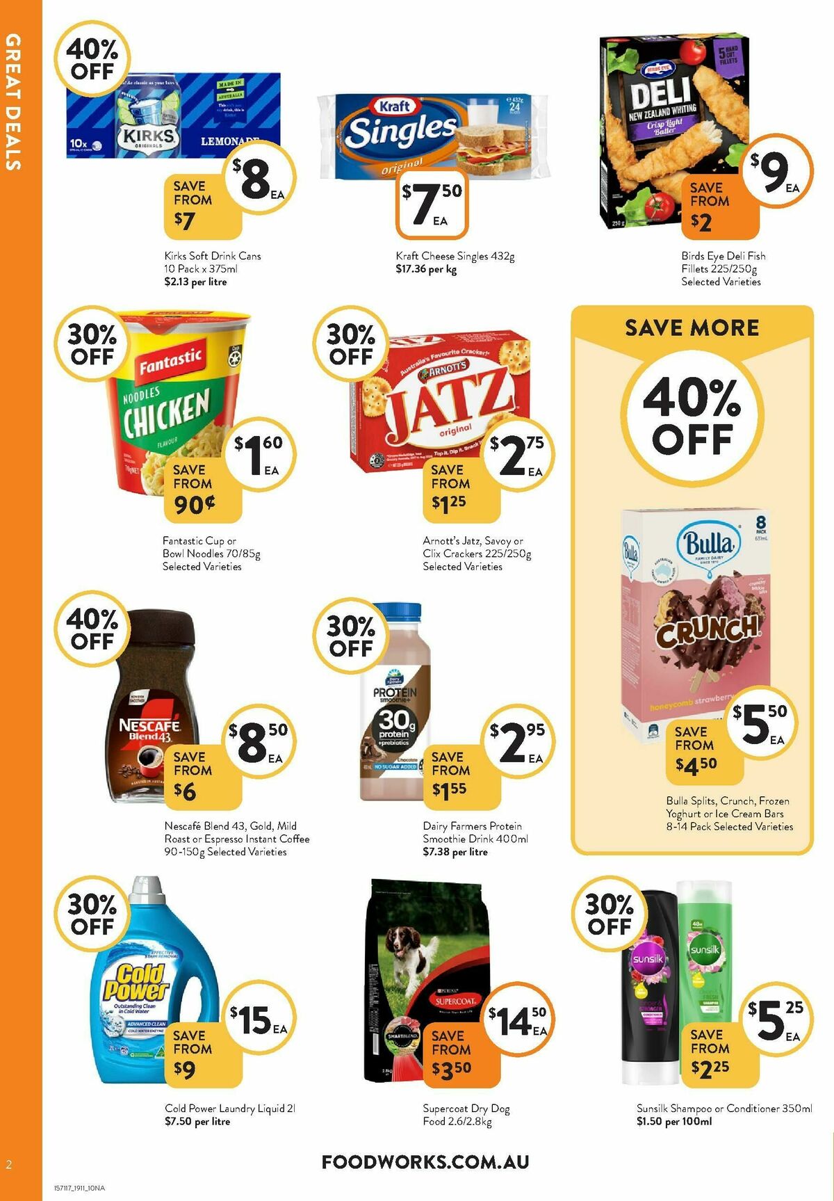 FoodWorks Catalogues from 19 November