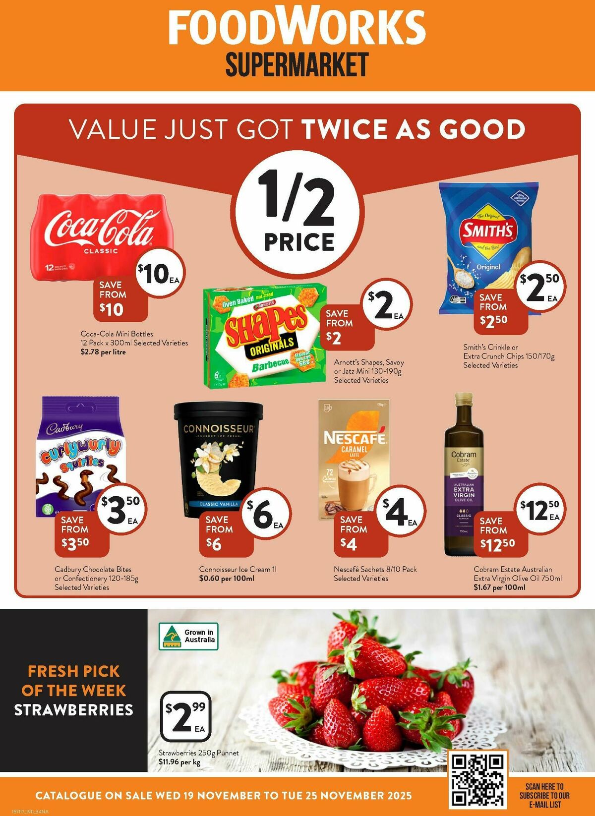 FoodWorks Supermarket Catalogues from 19 November