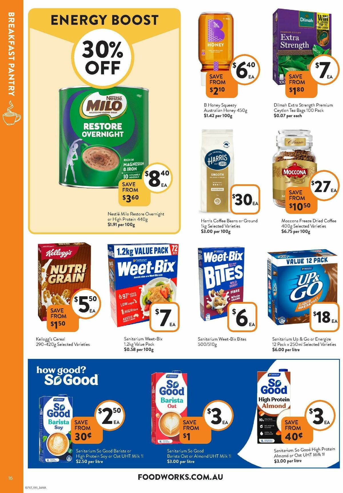 FoodWorks Supermarket Catalogues from 19 November