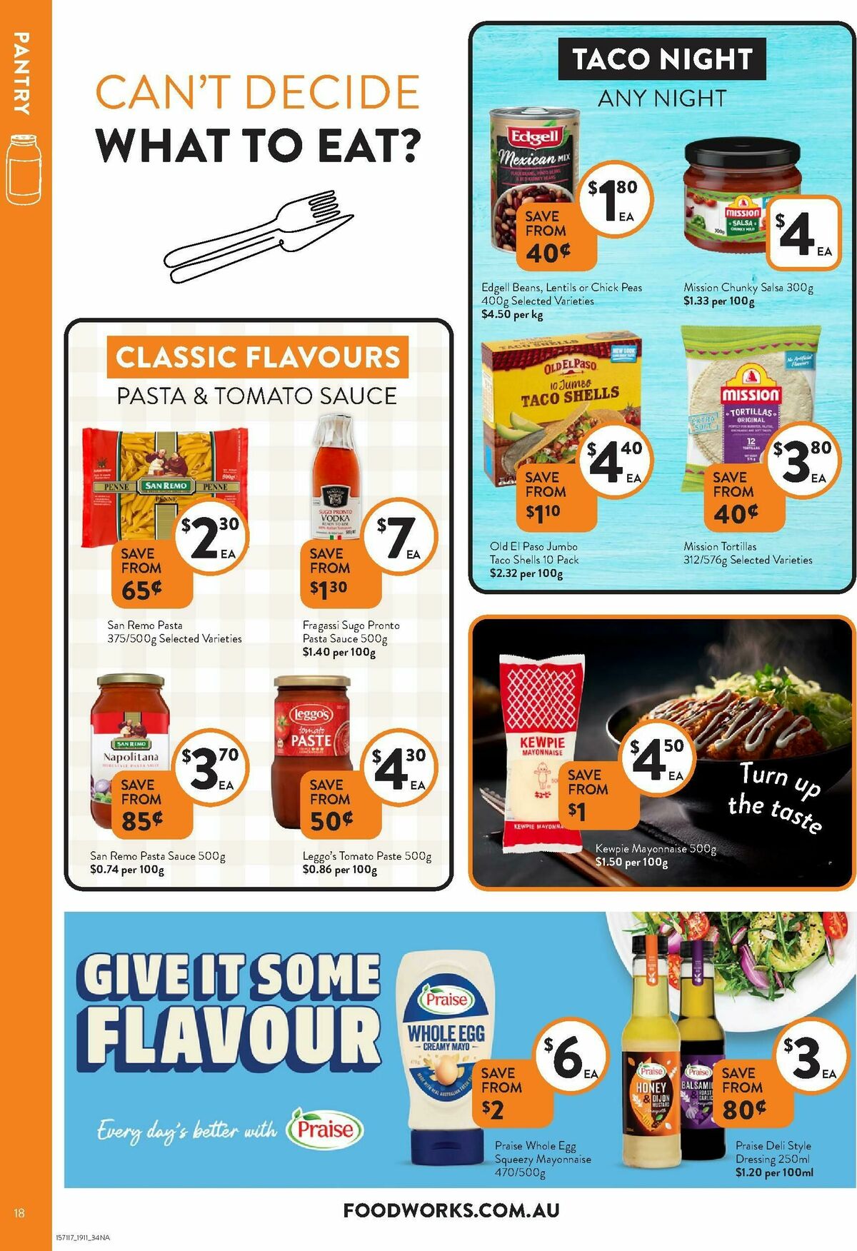 FoodWorks Supermarket Catalogues from 19 November