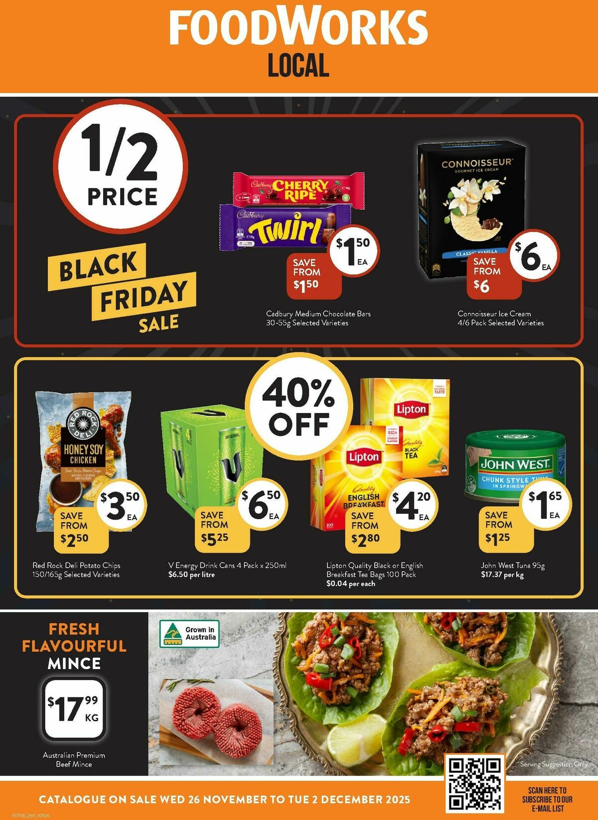 FoodWorks Catalogues from 26 November