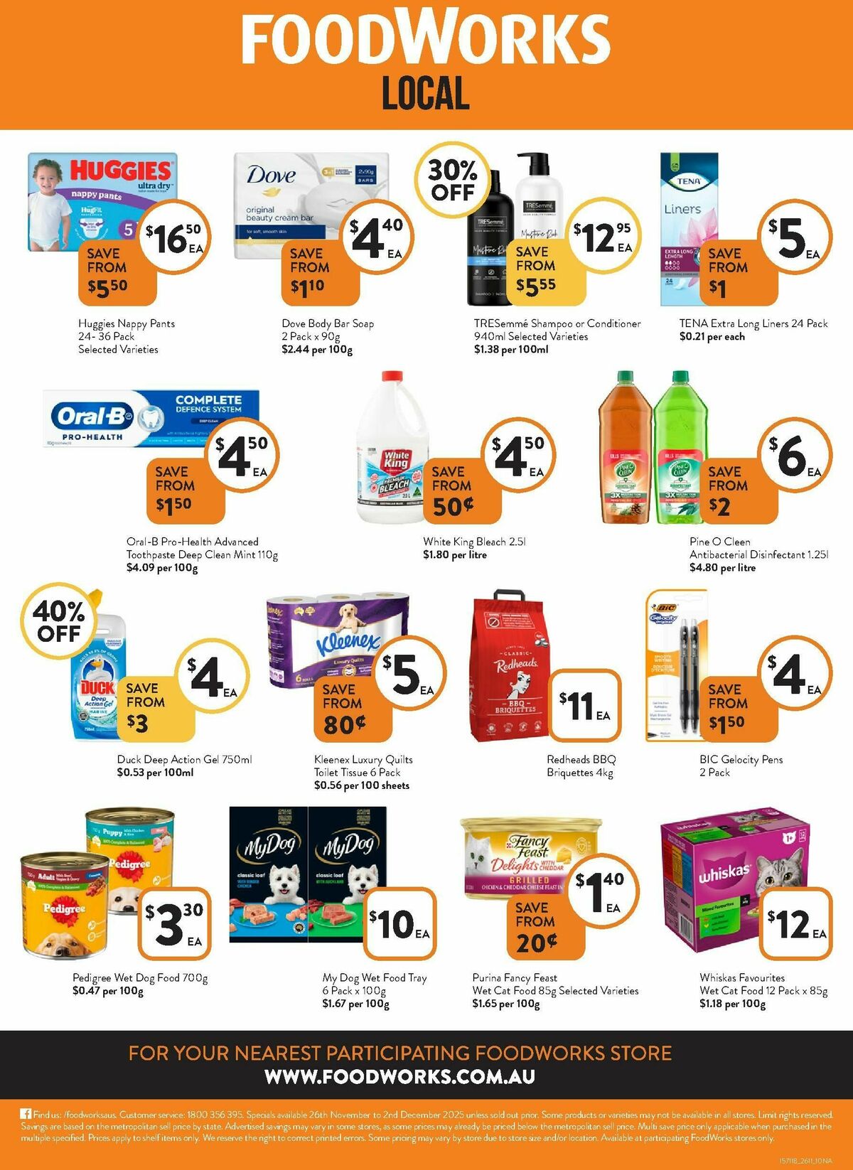 FoodWorks Catalogues from 26 November