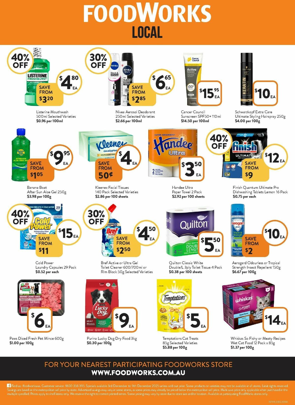 FoodWorks Catalogues from 3 December