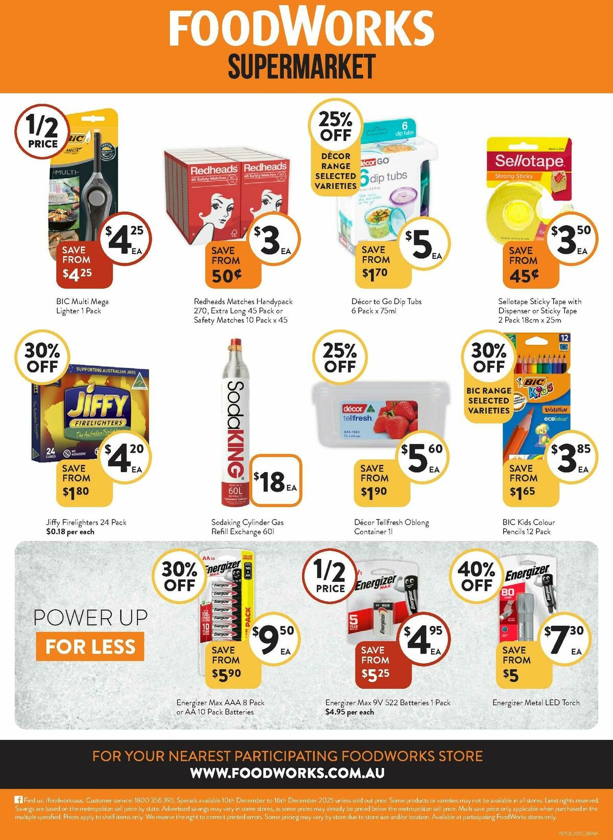 FoodWorks Supermarket Catalogues from 10 December