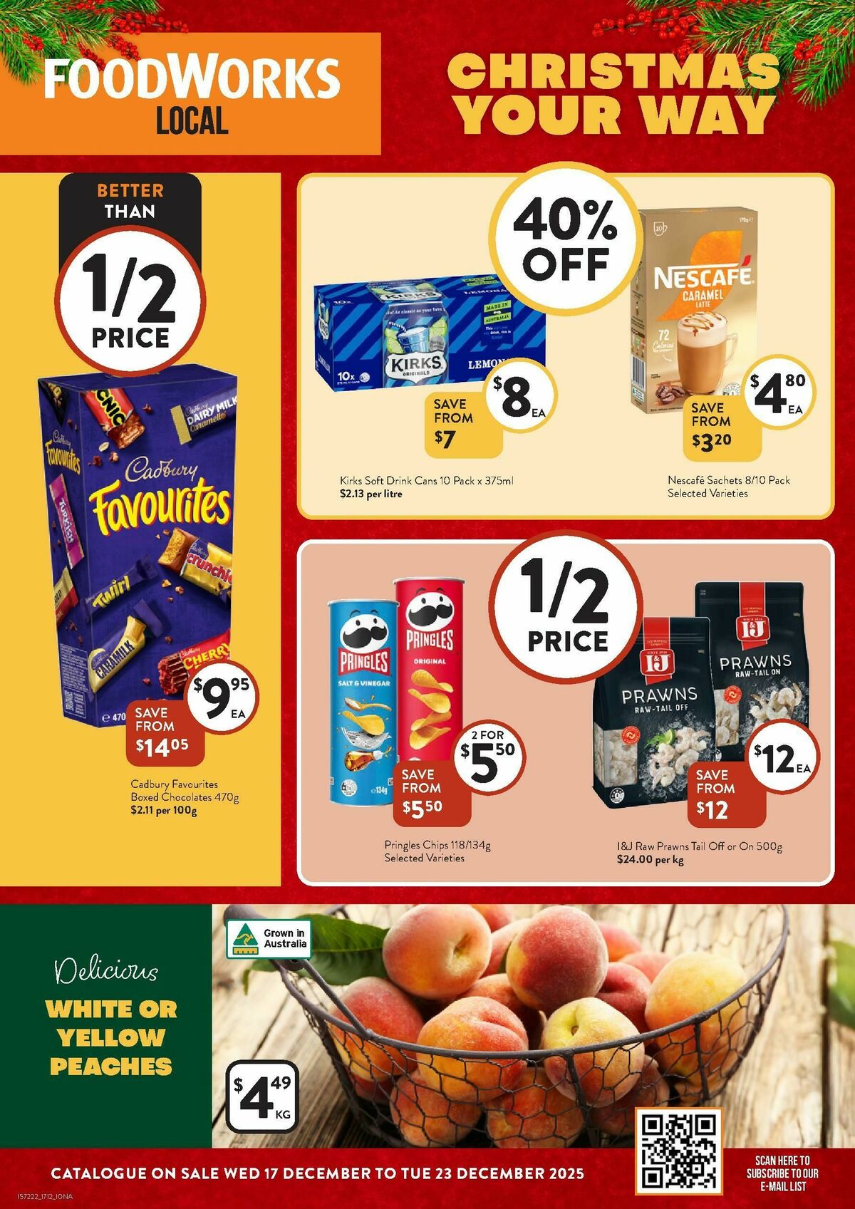 FoodWorks Catalogues from 17 December