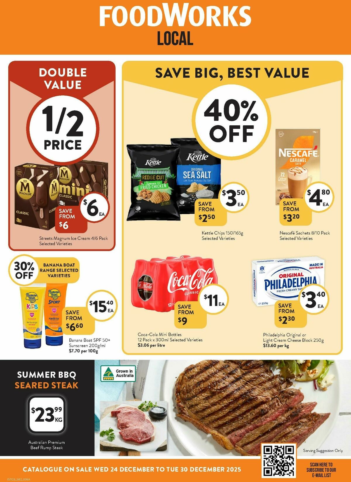 FoodWorks Catalogues from 24 December