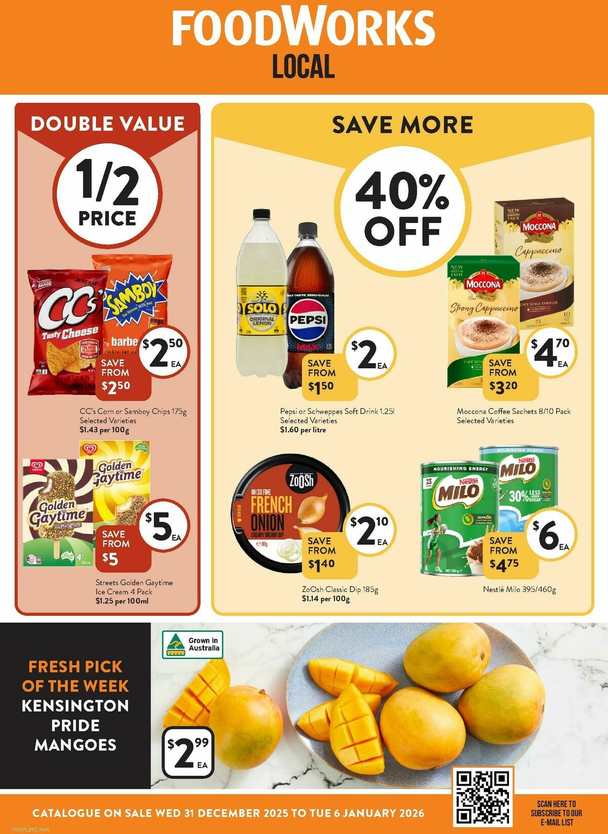 FoodWorks Catalogues from 31 December