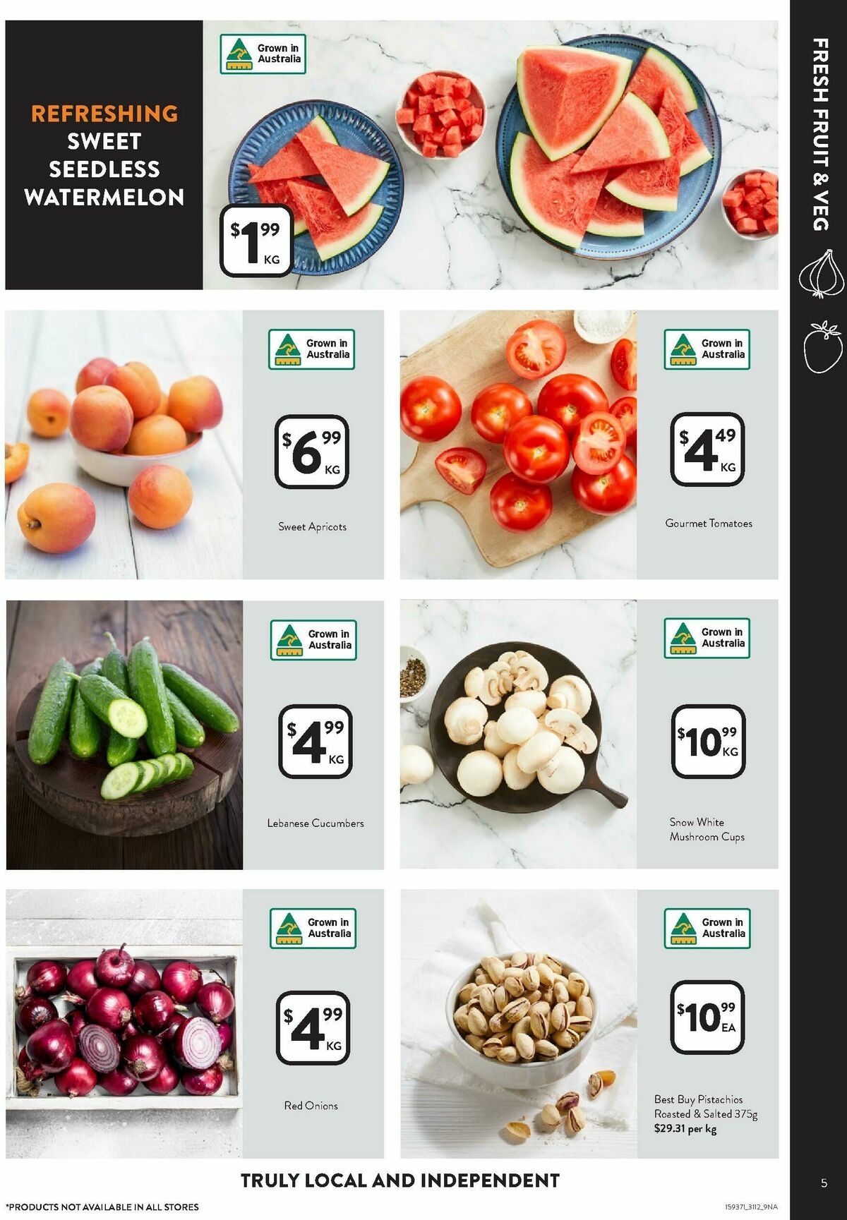 FoodWorks Catalogues from 31 December