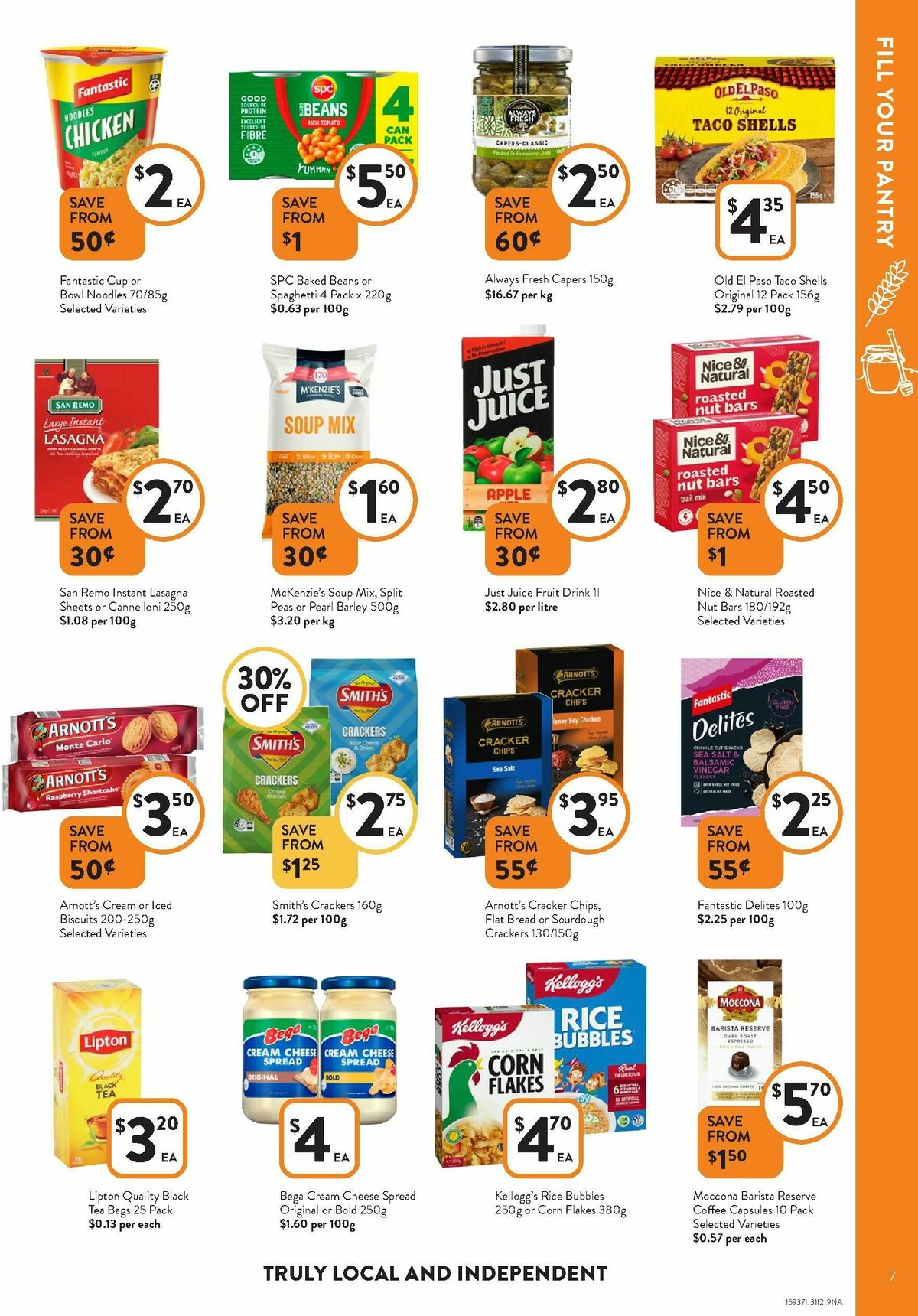 FoodWorks Catalogues from 31 December