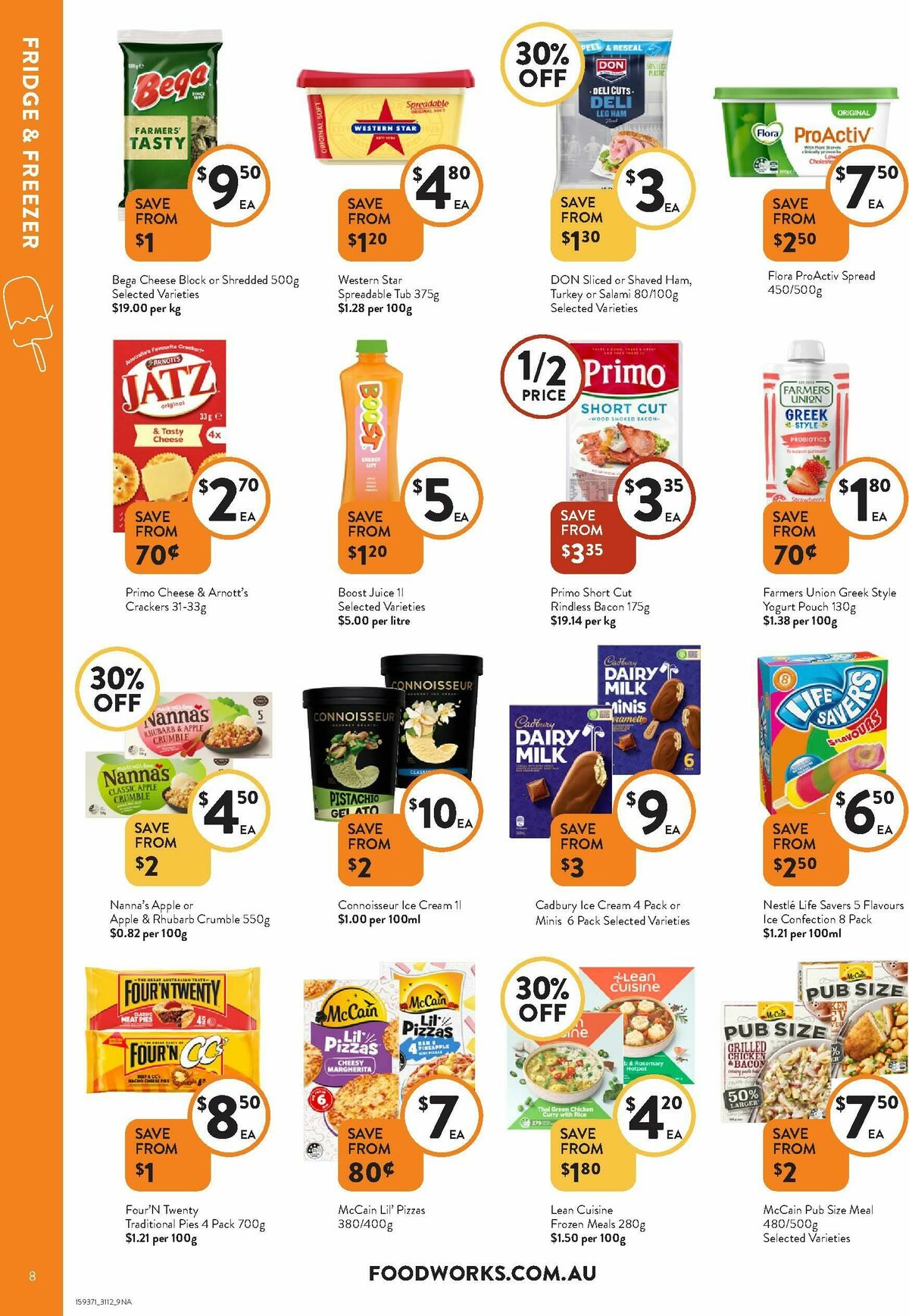 FoodWorks Catalogues from 31 December
