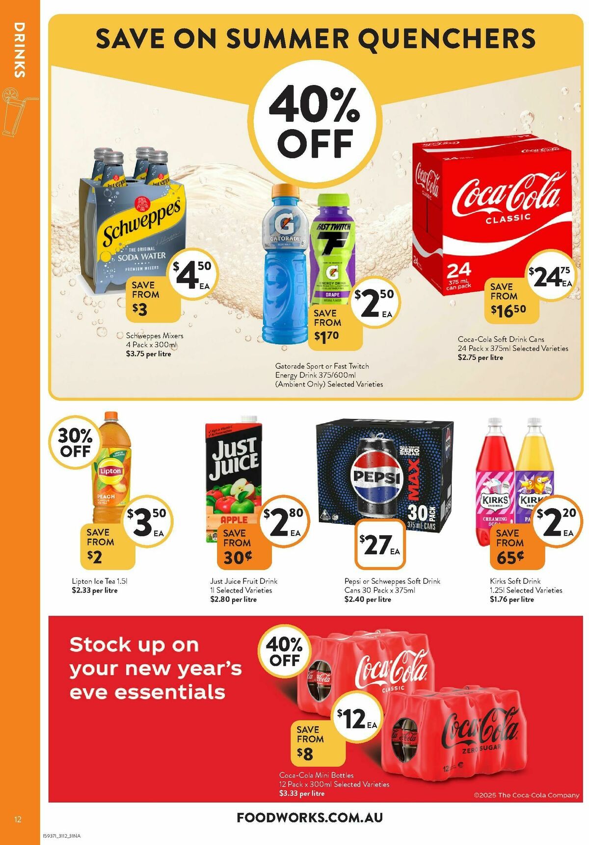FoodWorks Supermarket Catalogues from 31 December
