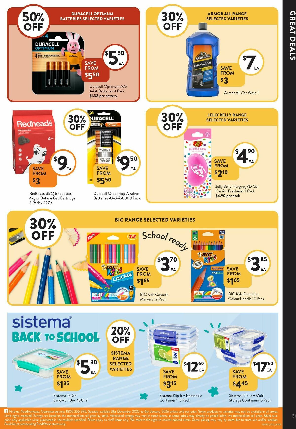 FoodWorks Supermarket Catalogues from 31 December