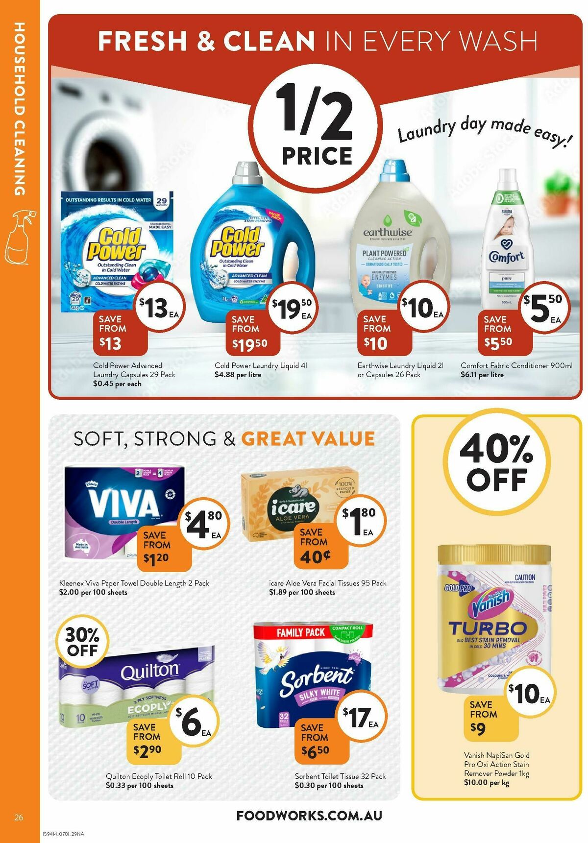 FoodWorks Supermarket Catalogues from 7 January