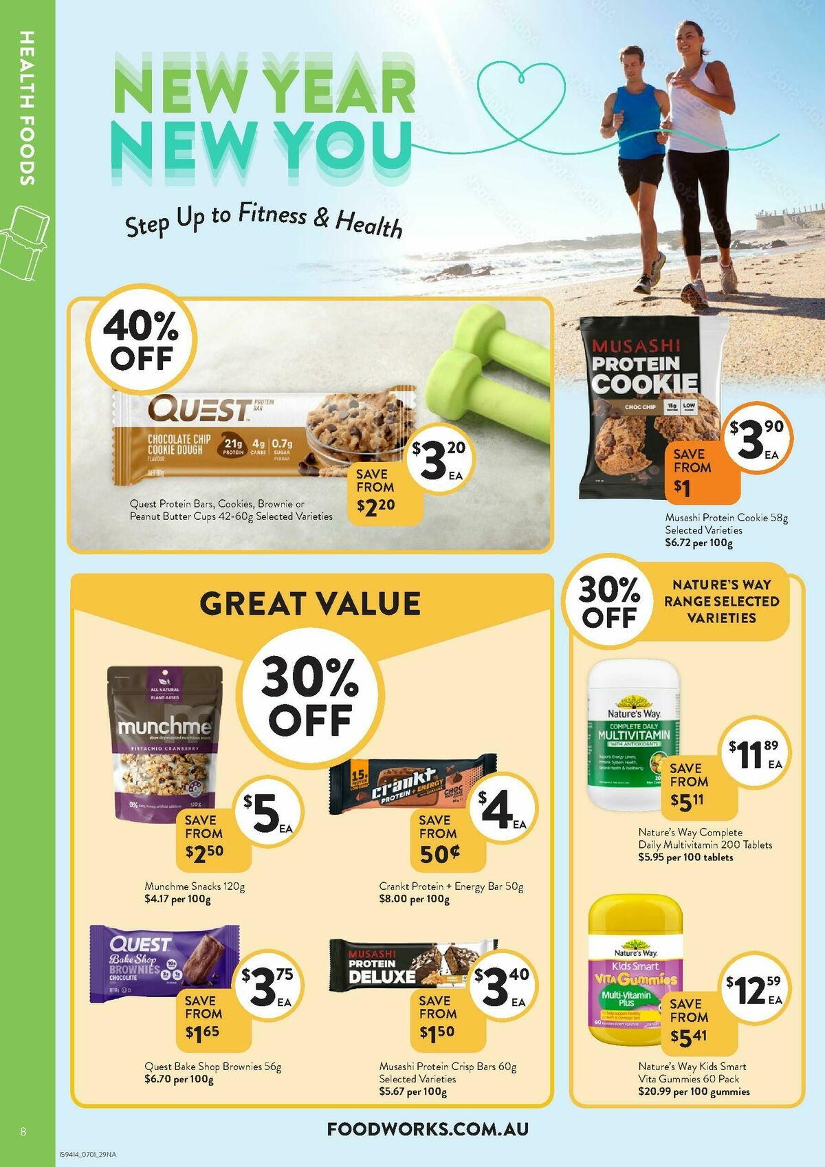 FoodWorks Supermarket Catalogues from 7 January