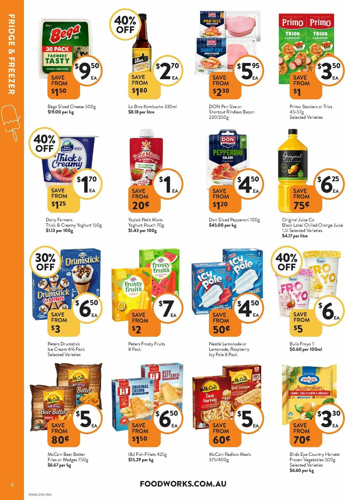 FoodWorks Catalogues from 7 January