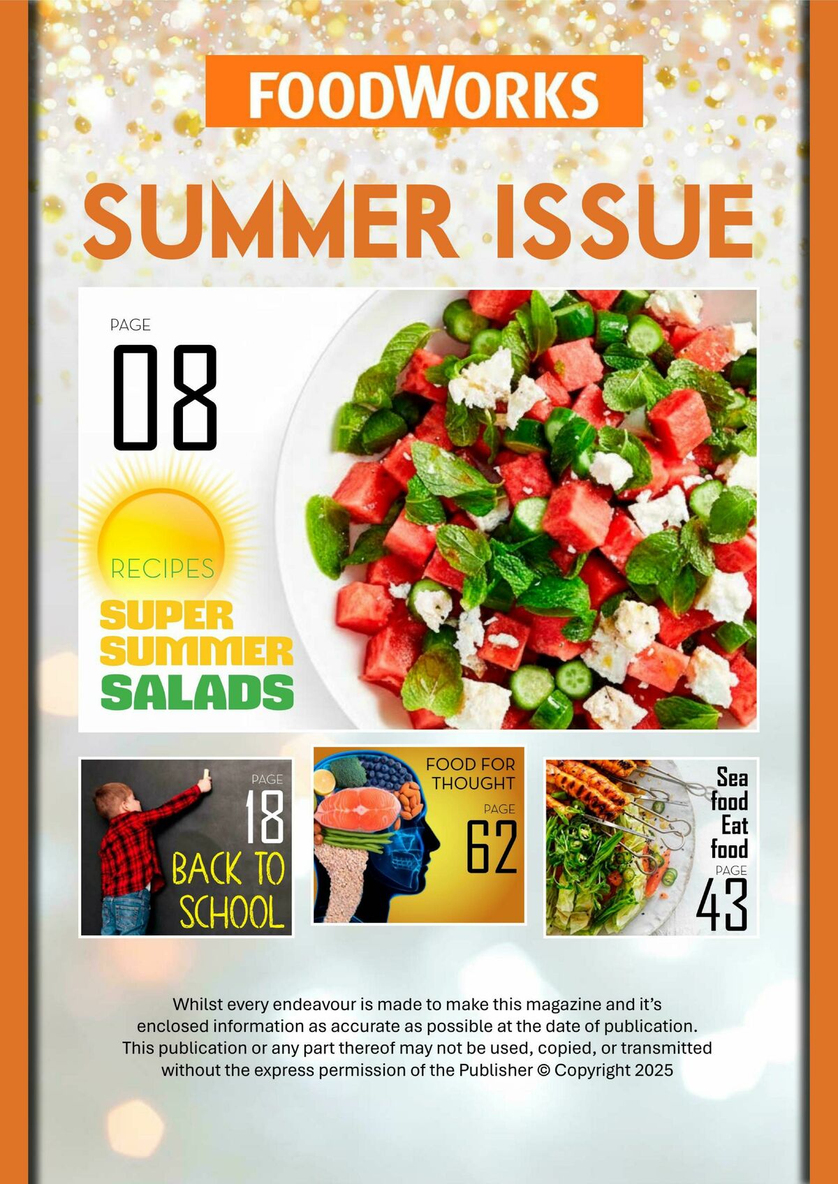 FoodWorks Magazine Summer Catalogues from 1 January