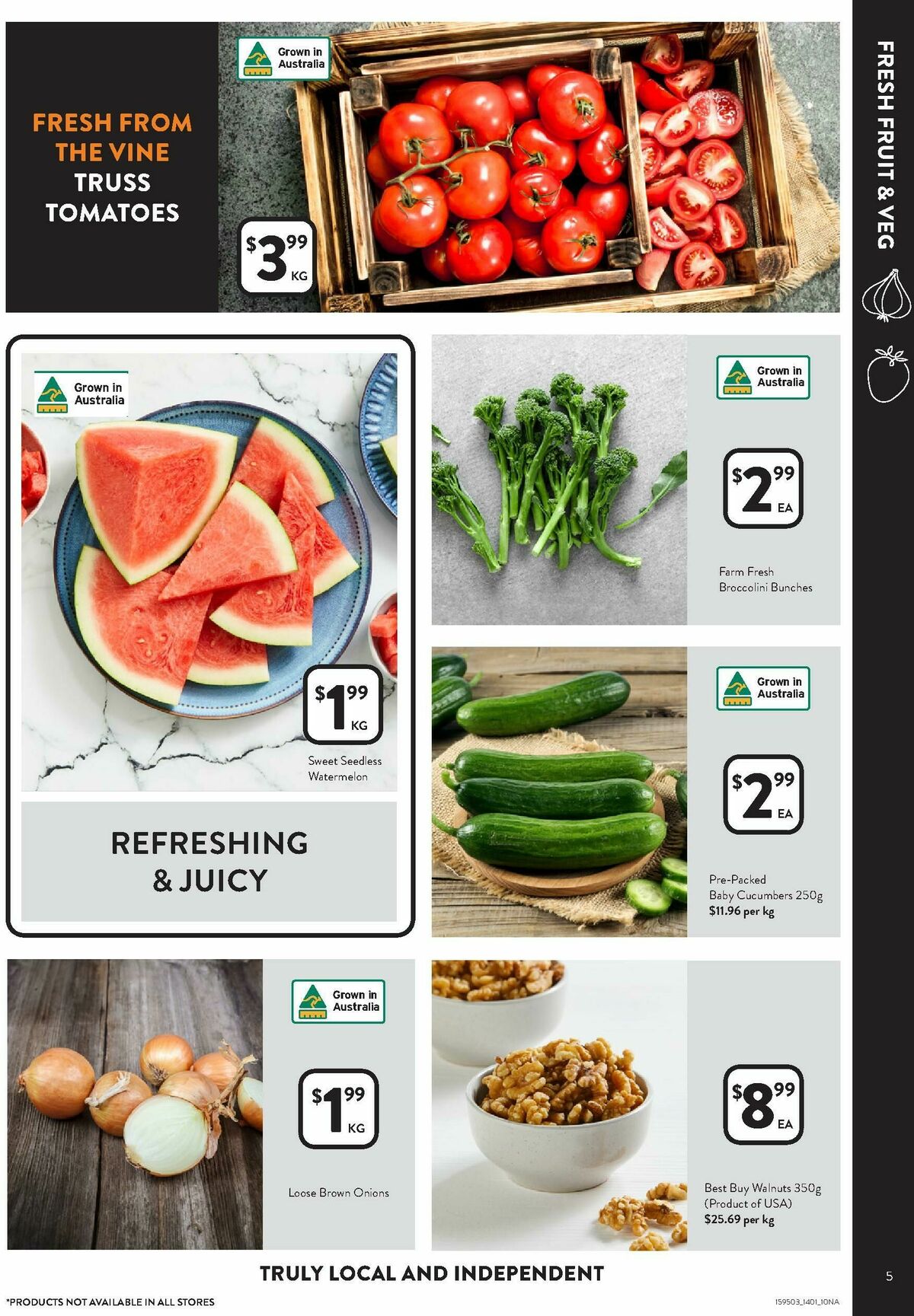 FoodWorks Catalogues from 14 January