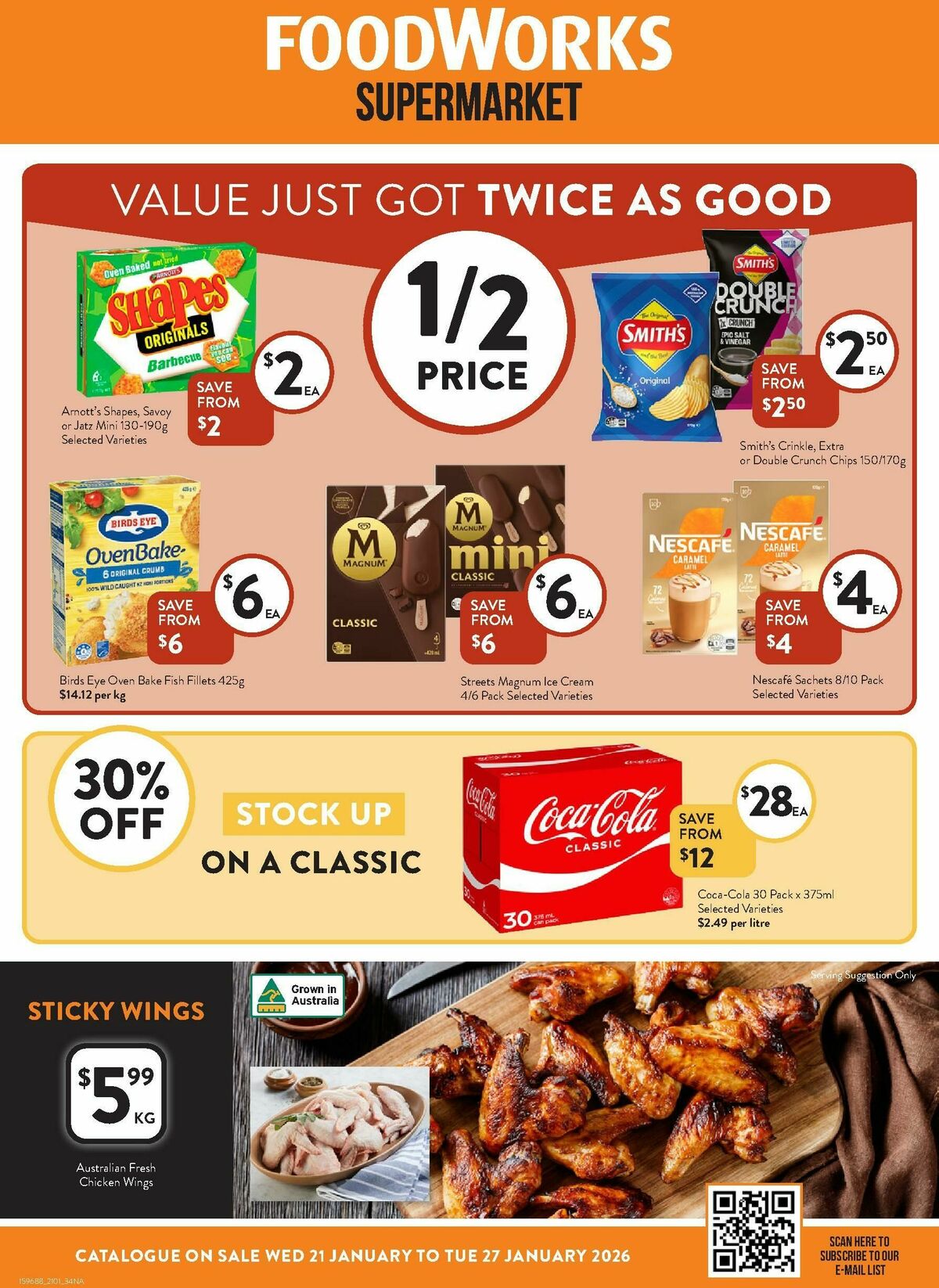 FoodWorks Supermarket Catalogues from 21 January