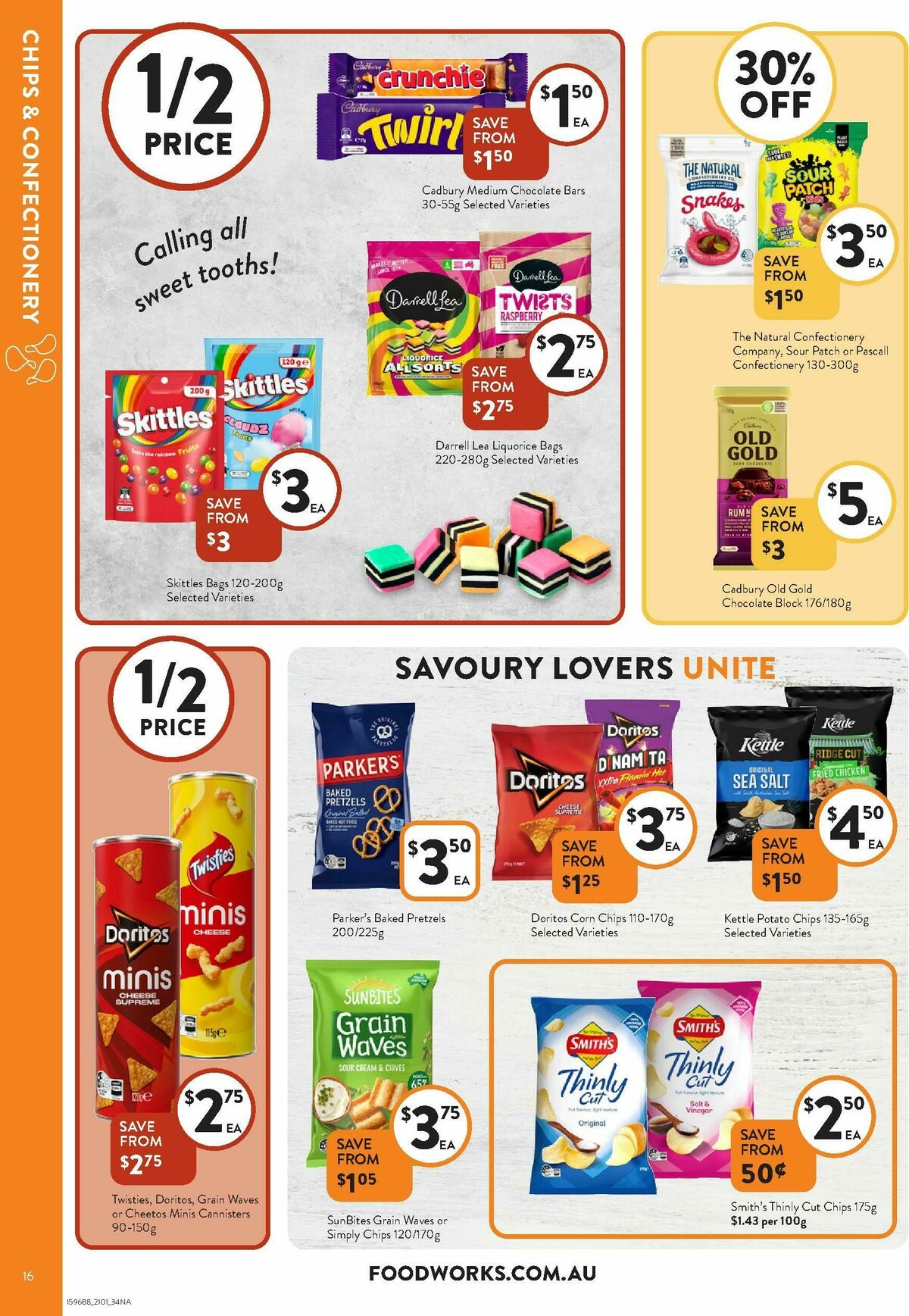 FoodWorks Supermarket Catalogues from 21 January