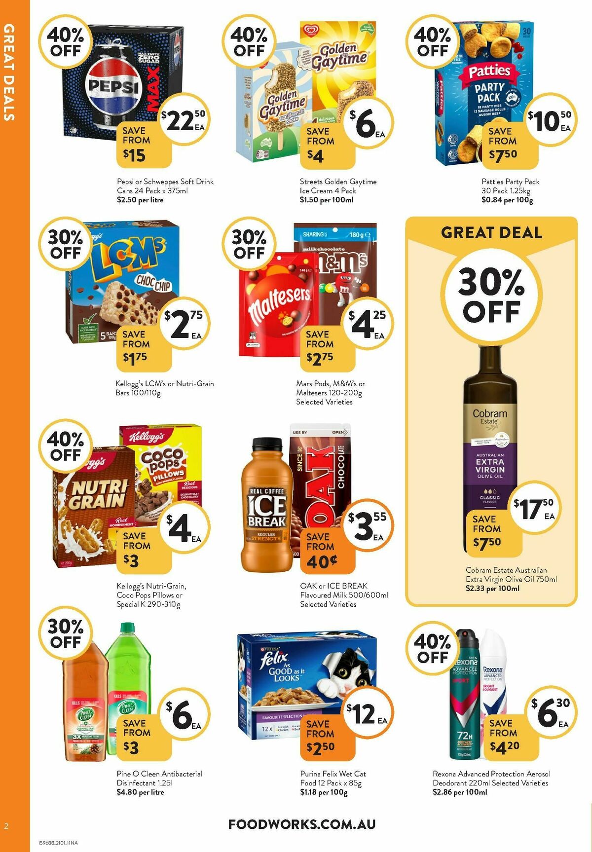 FoodWorks Catalogues from 21 January