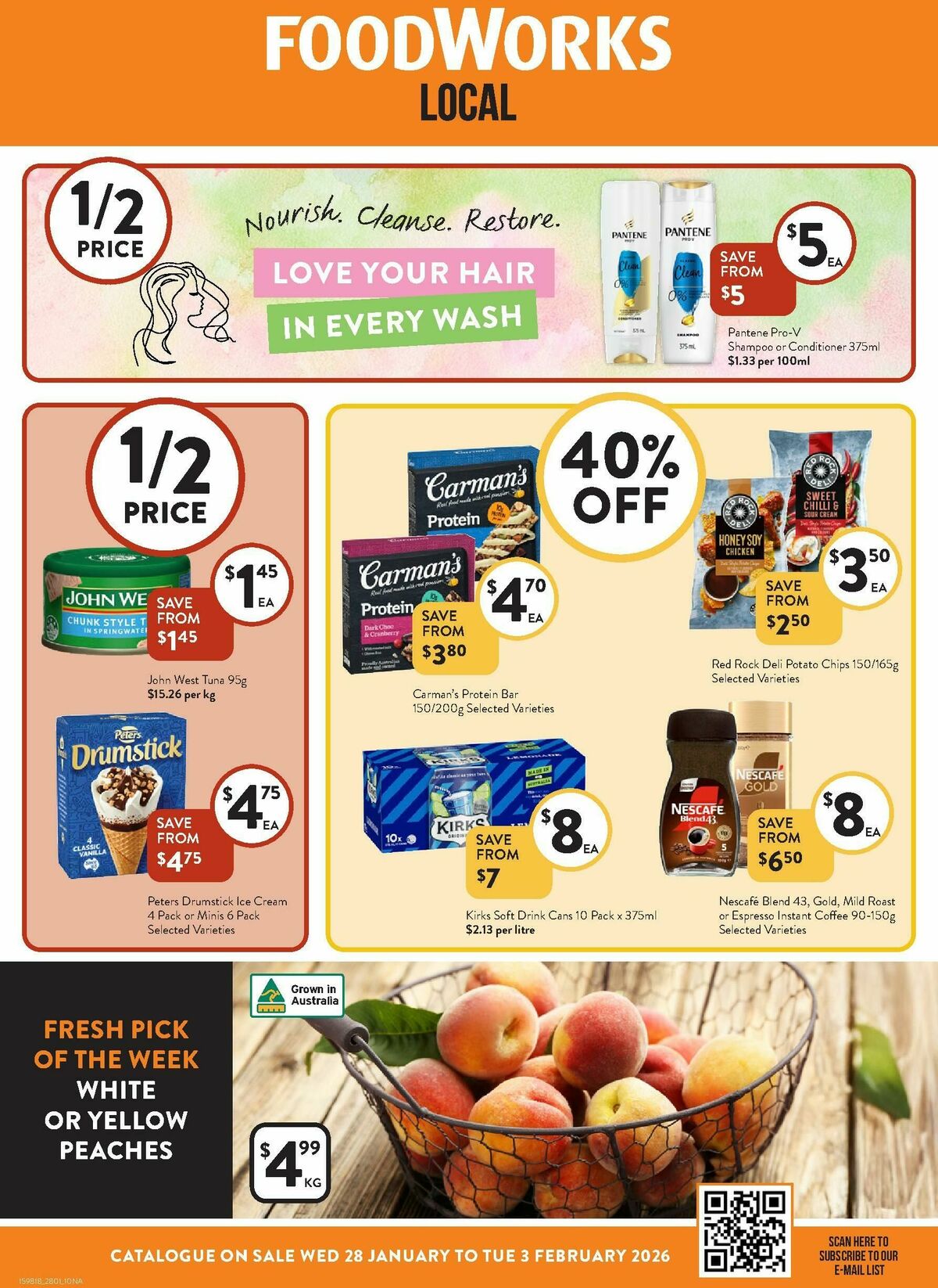 FoodWorks Catalogues from 28 January