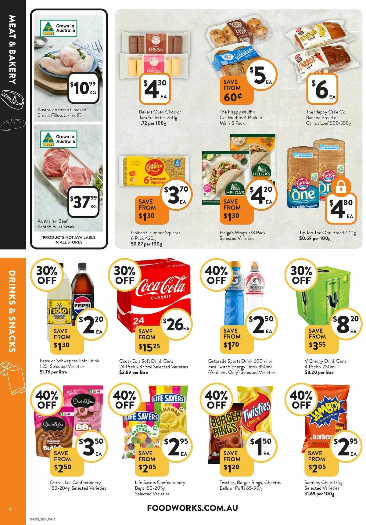 FoodWorks Catalogues from 28 January