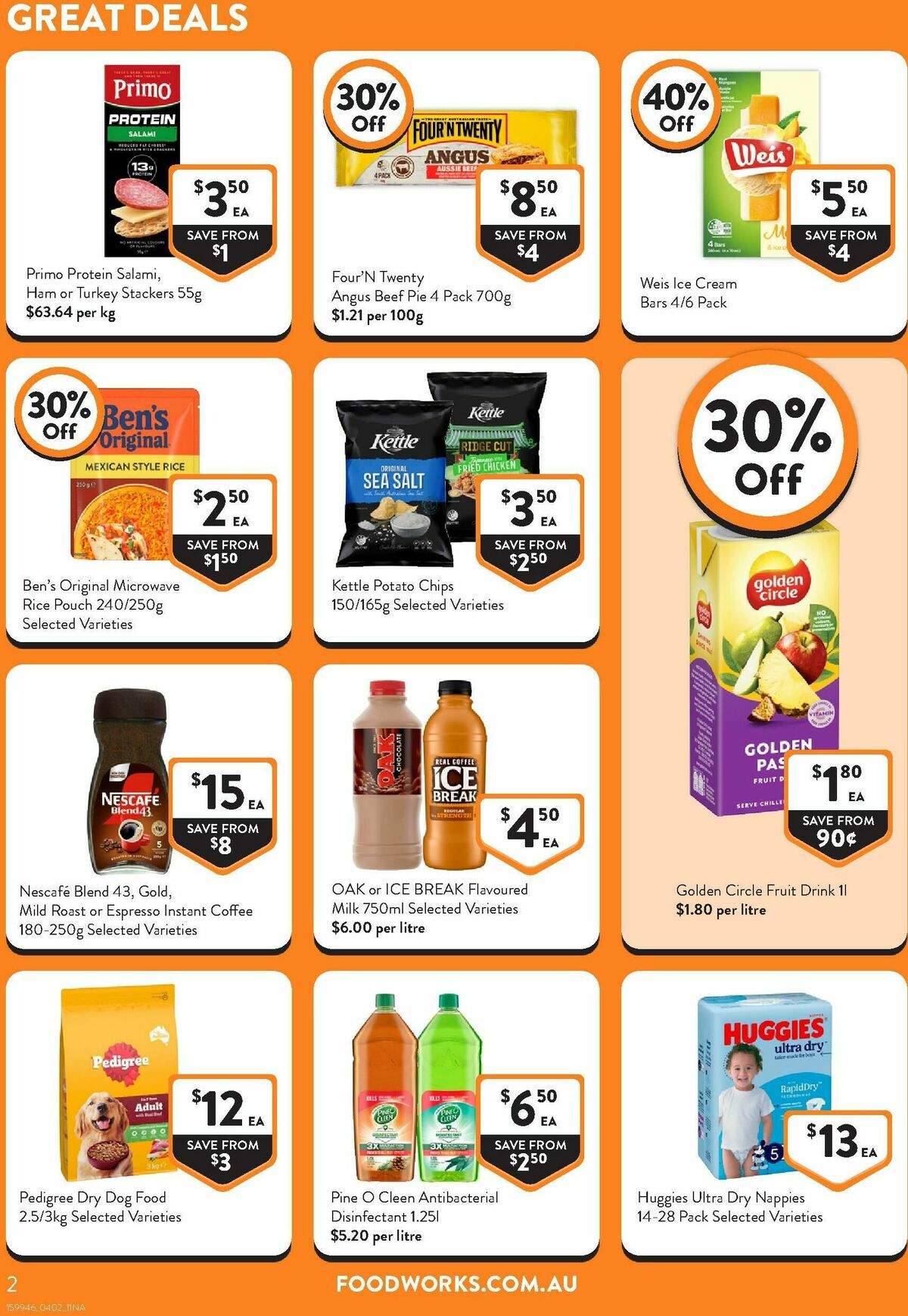 FoodWorks Catalogues from 4 February