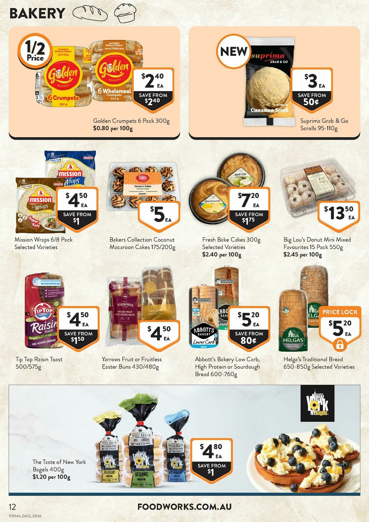 FoodWorks Supermarket Catalogues from 4 February