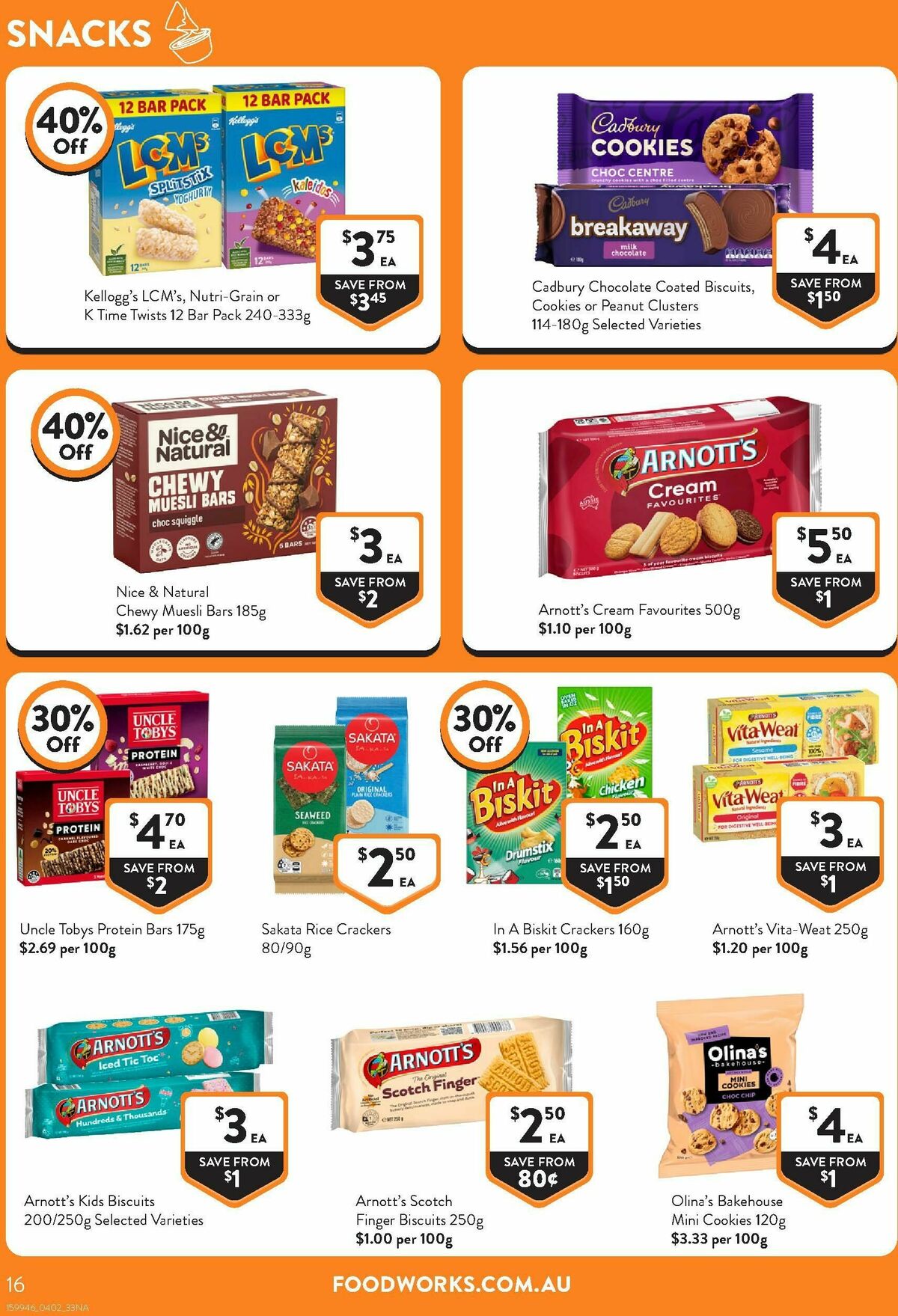 FoodWorks Supermarket Catalogues from 4 February