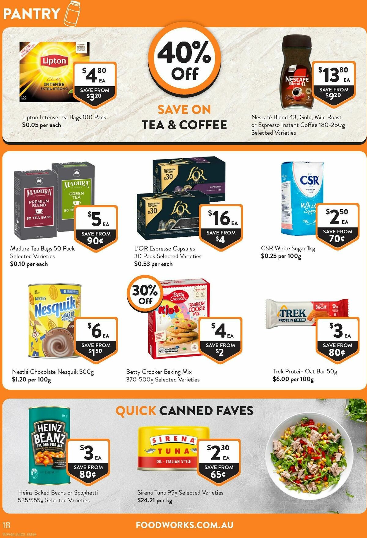 FoodWorks Supermarket Catalogues from 4 February