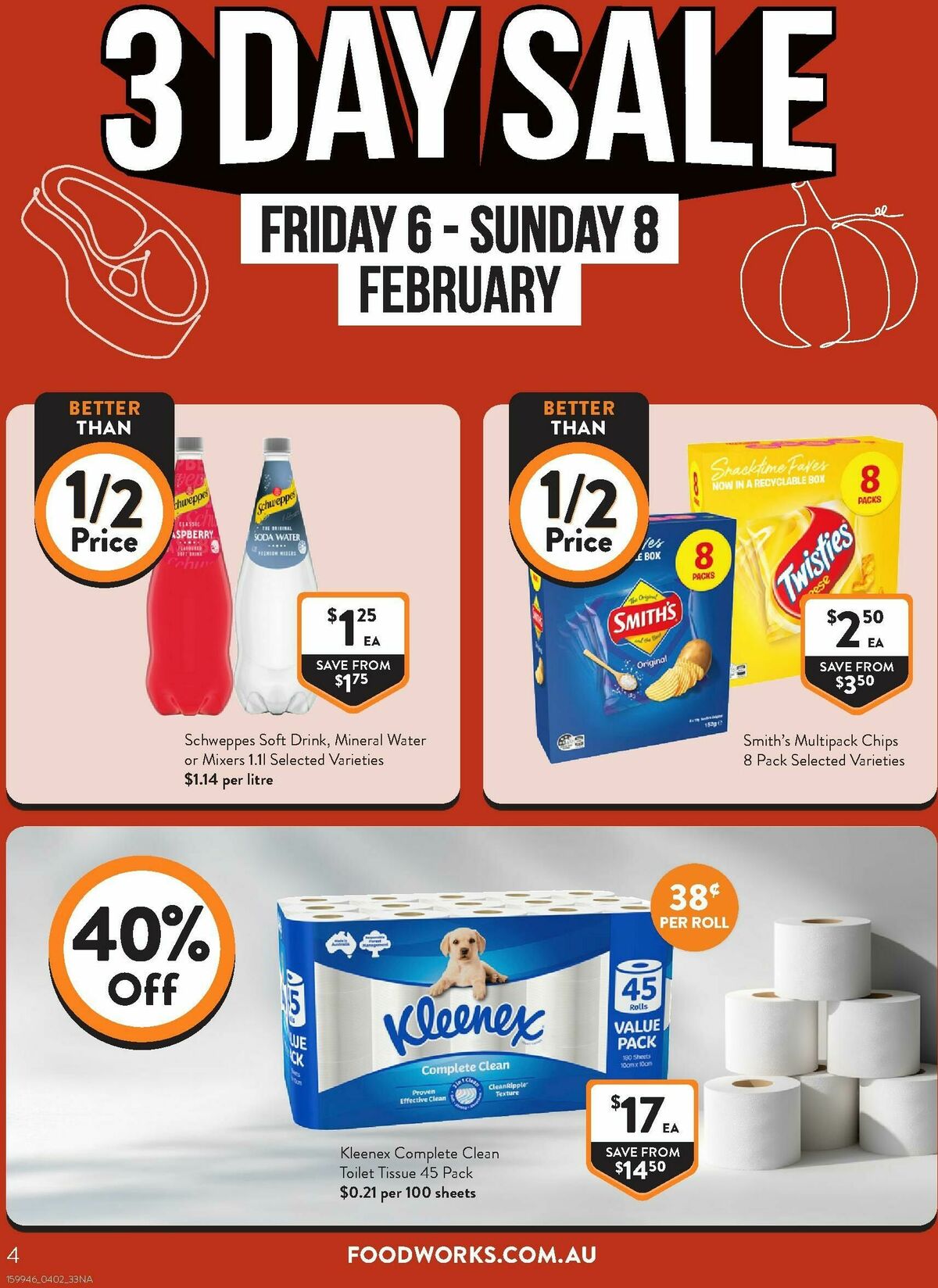 FoodWorks Supermarket Catalogues from 4 February