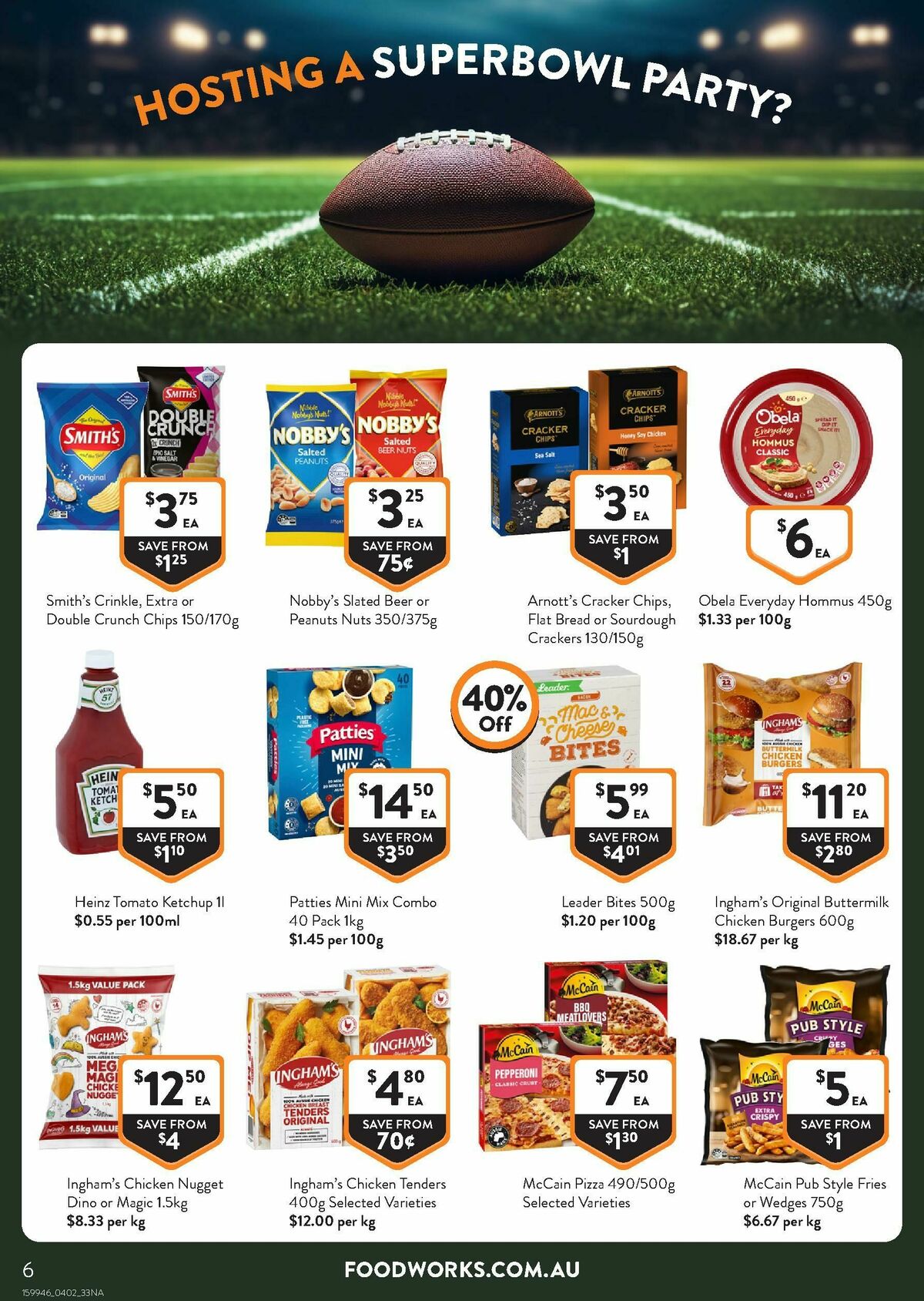 FoodWorks Supermarket Catalogues from 4 February