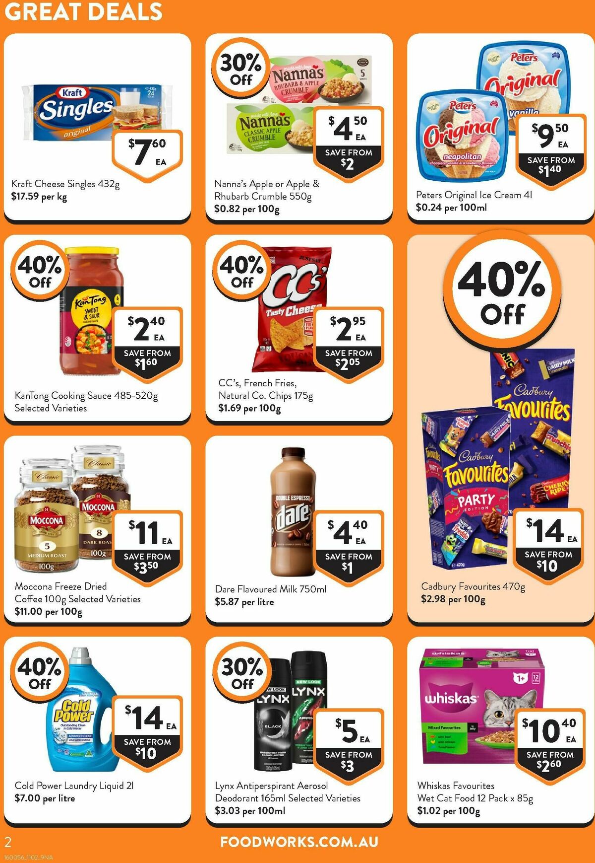 FoodWorks Catalogues from 11 February