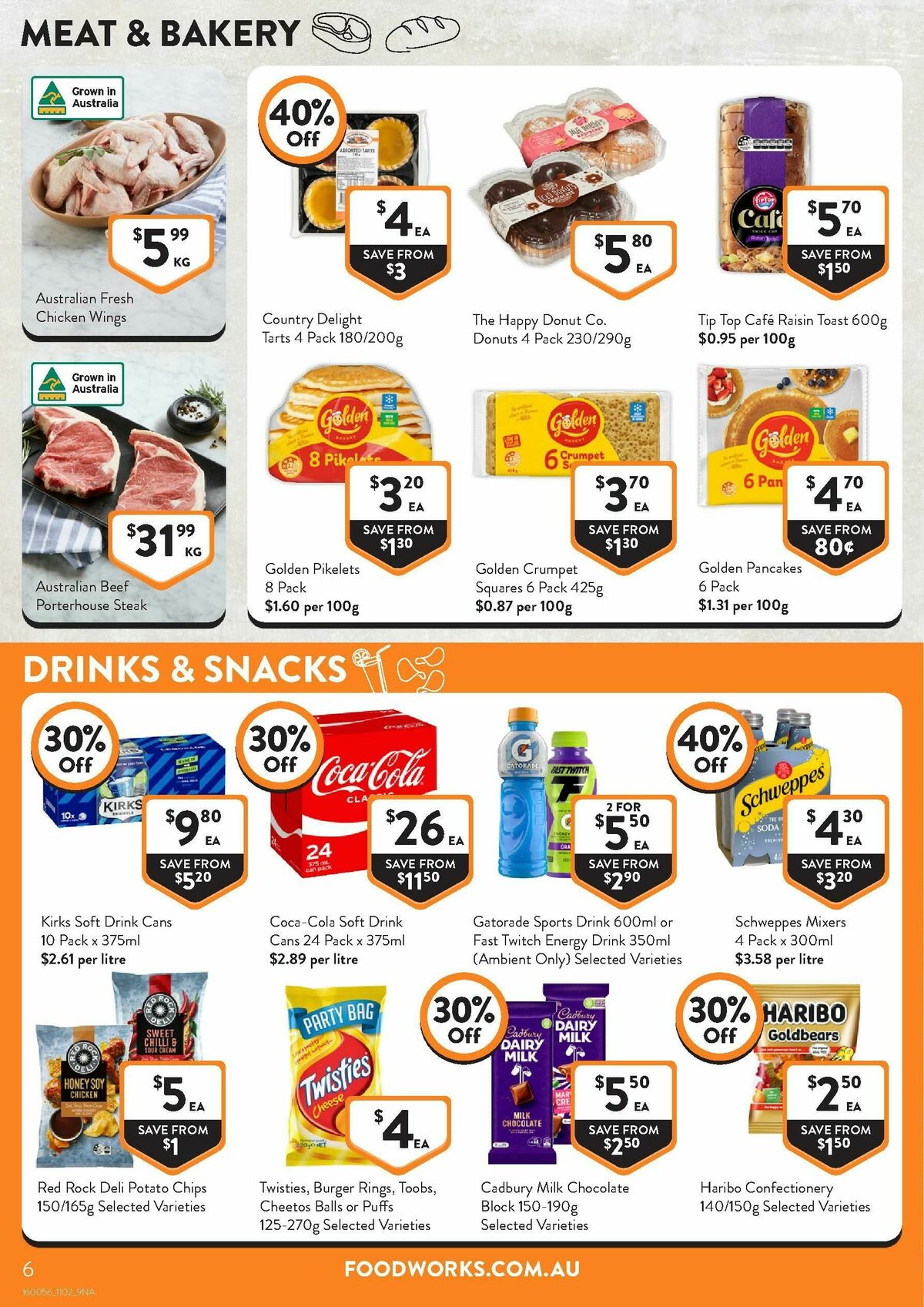 FoodWorks Catalogues from 11 February