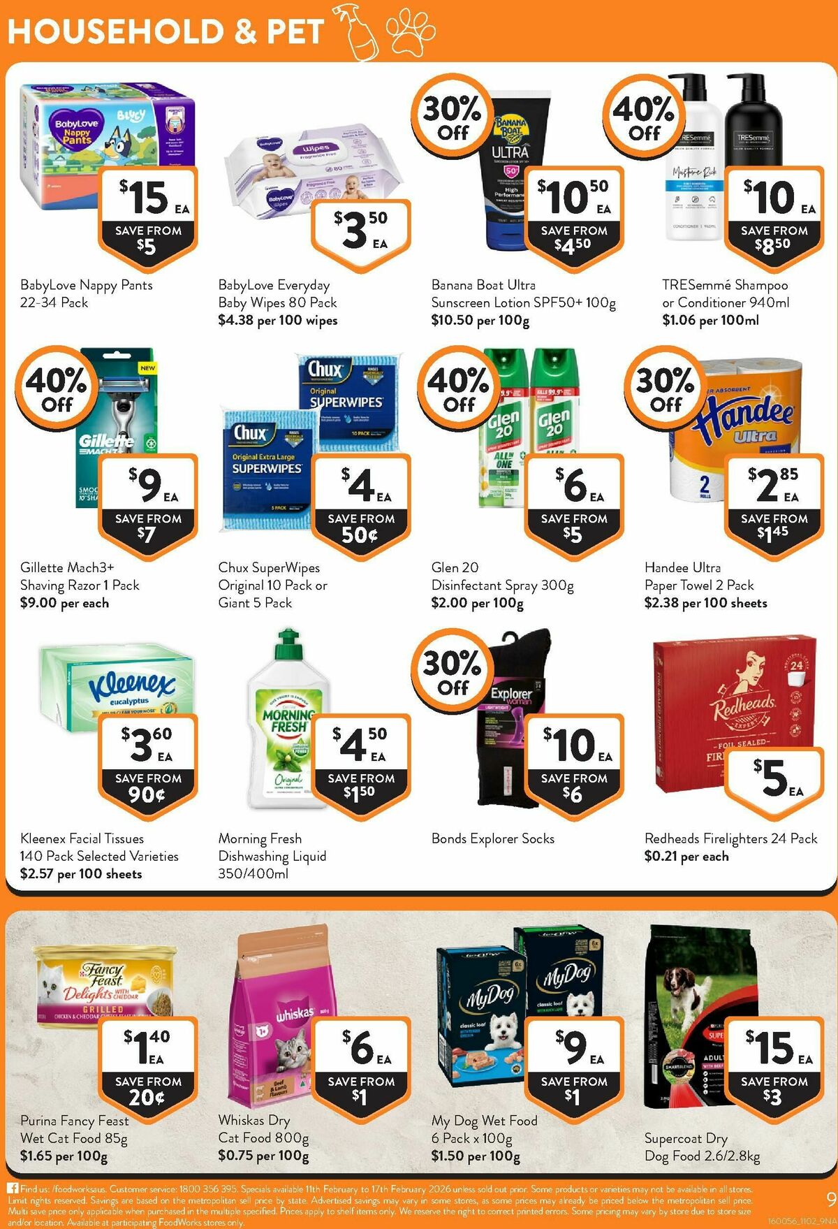 FoodWorks Catalogues from 11 February