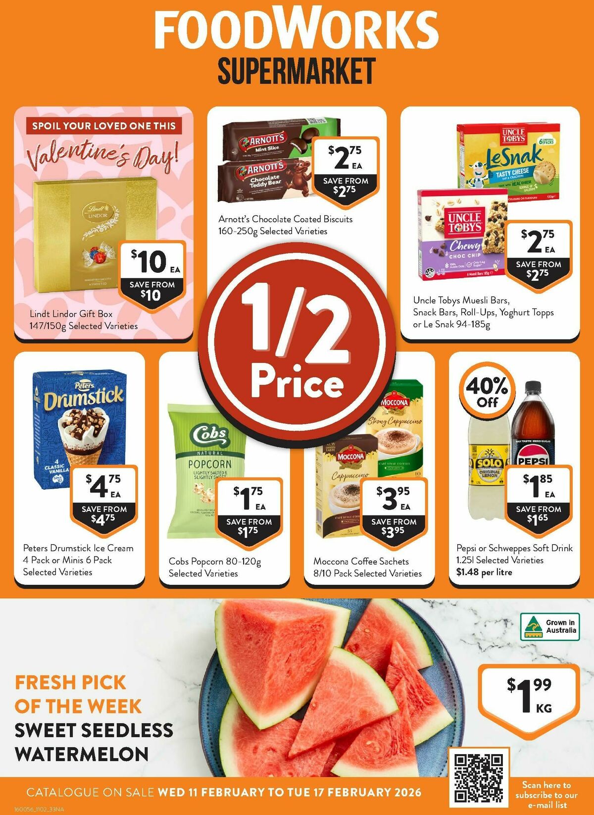 FoodWorks Supermarket Catalogues from 11 February