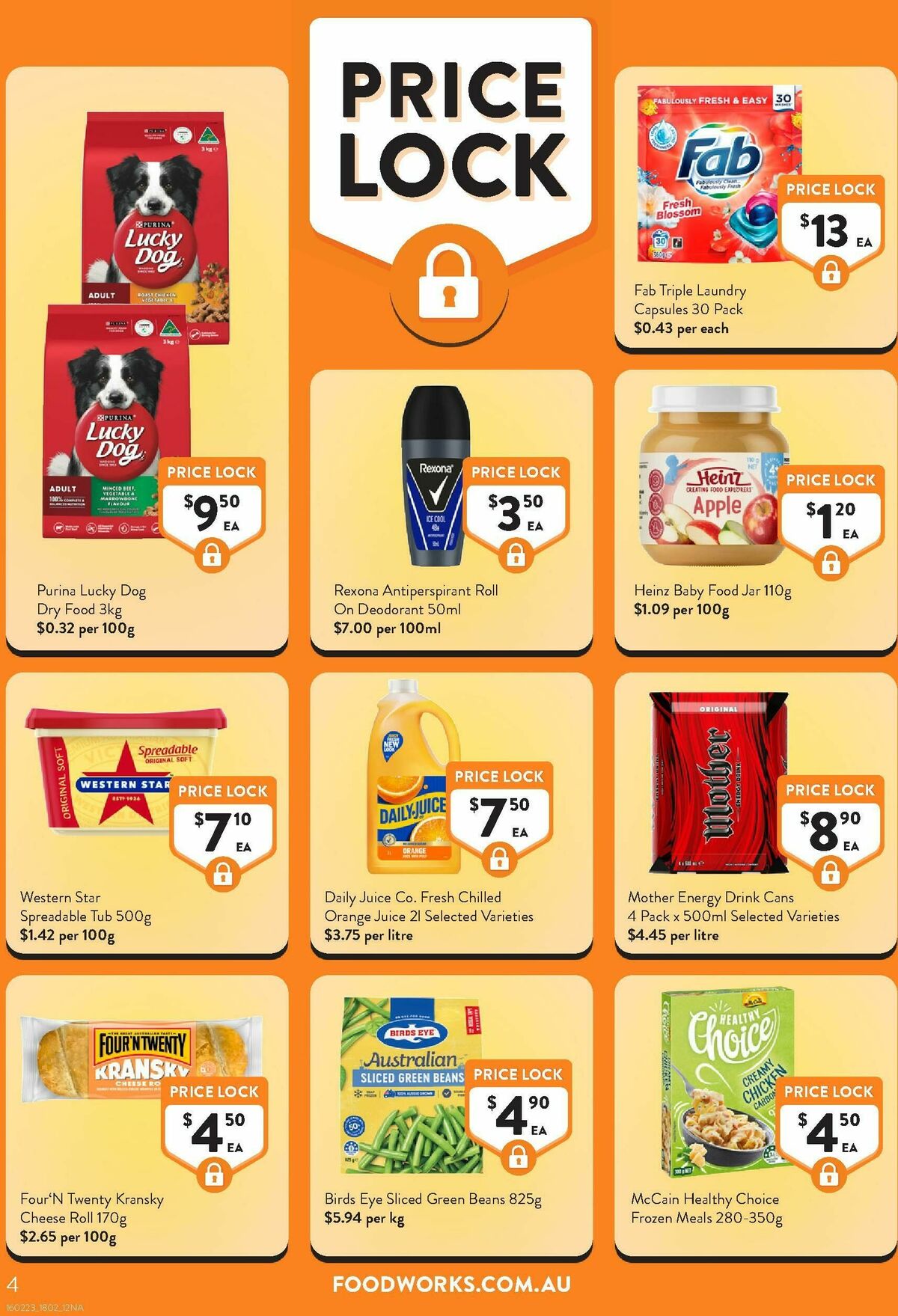 FoodWorks Catalogues from 18 February