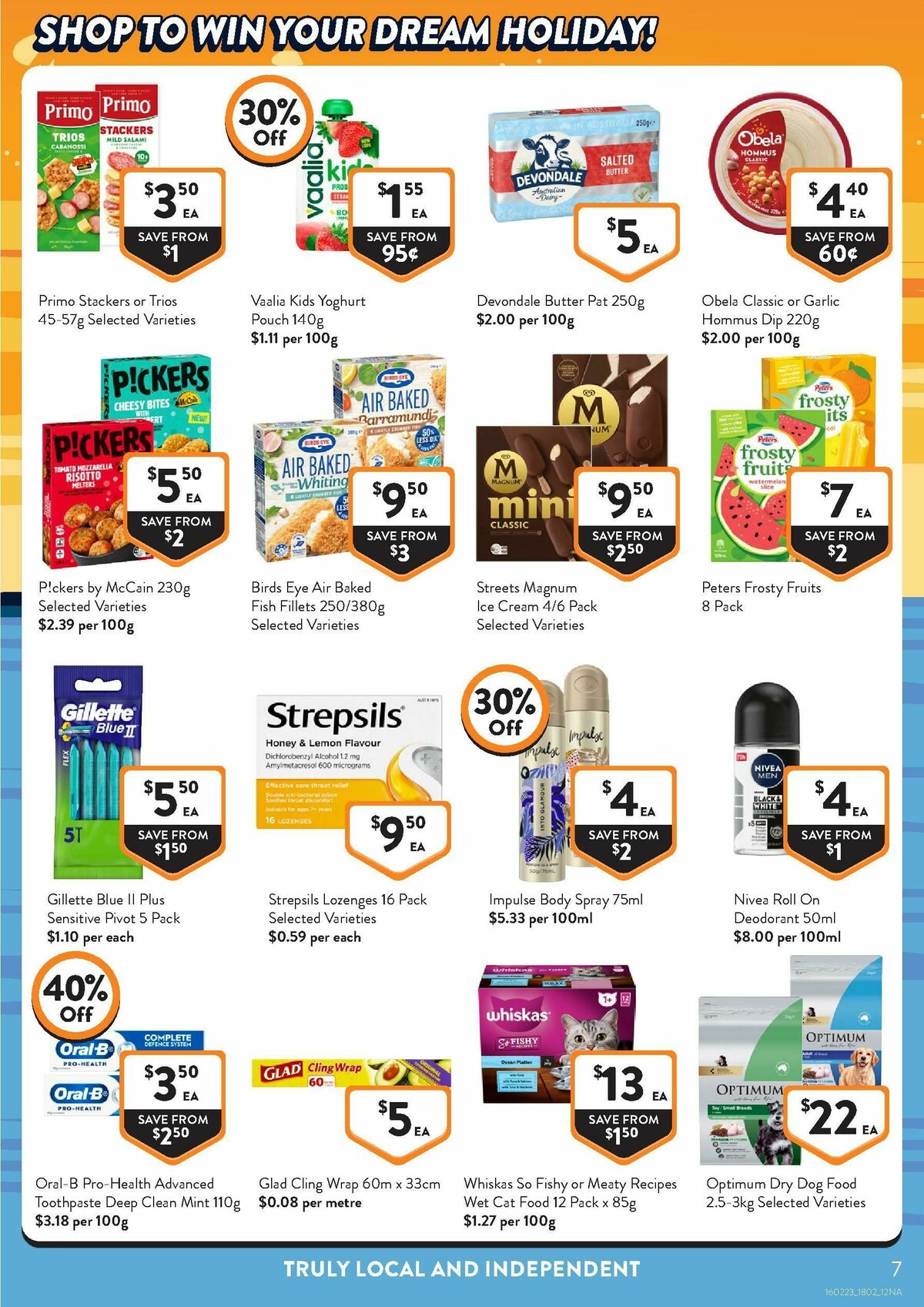 FoodWorks Catalogues from 18 February