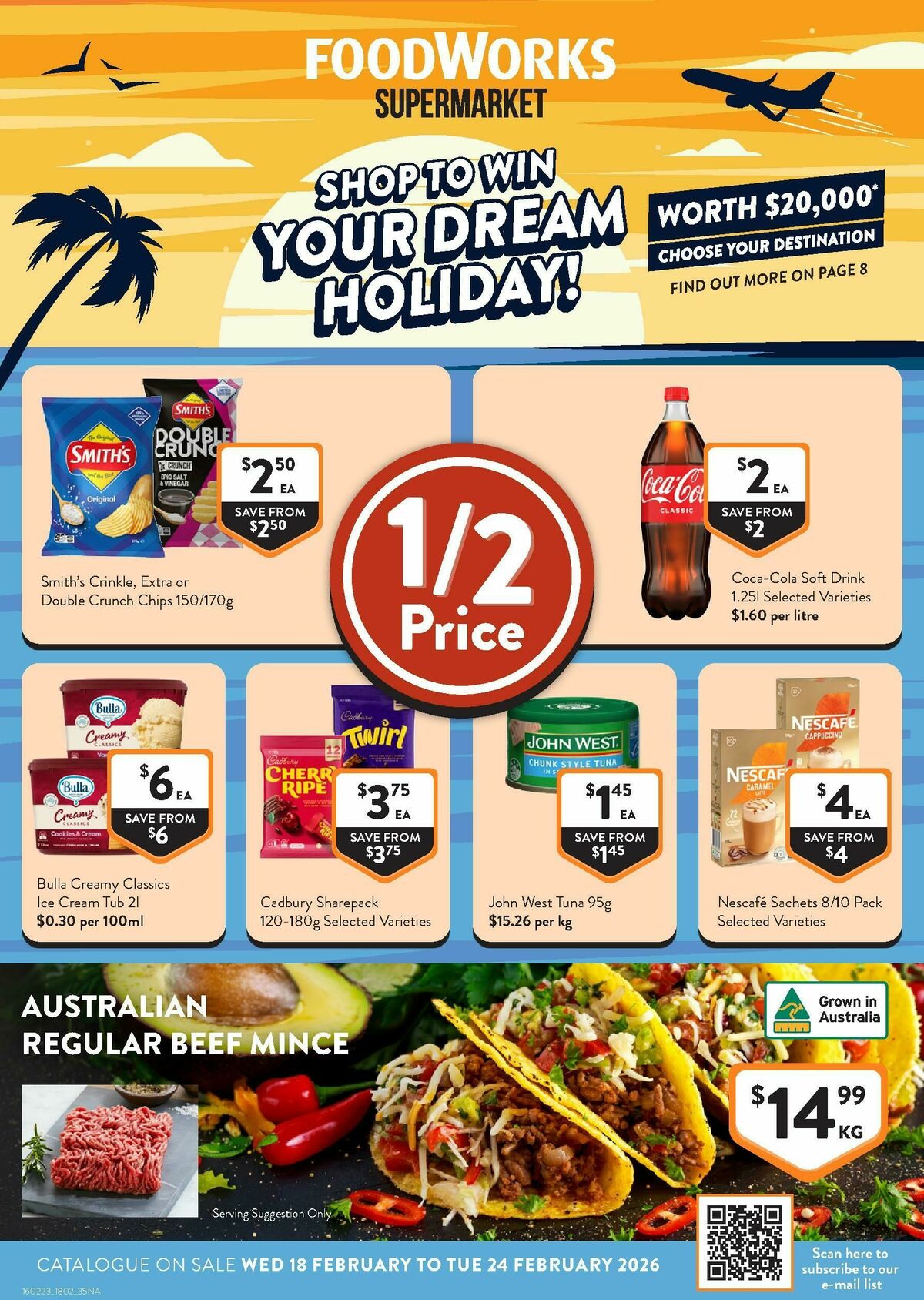 FoodWorks Supermarket Catalogues from 18 February