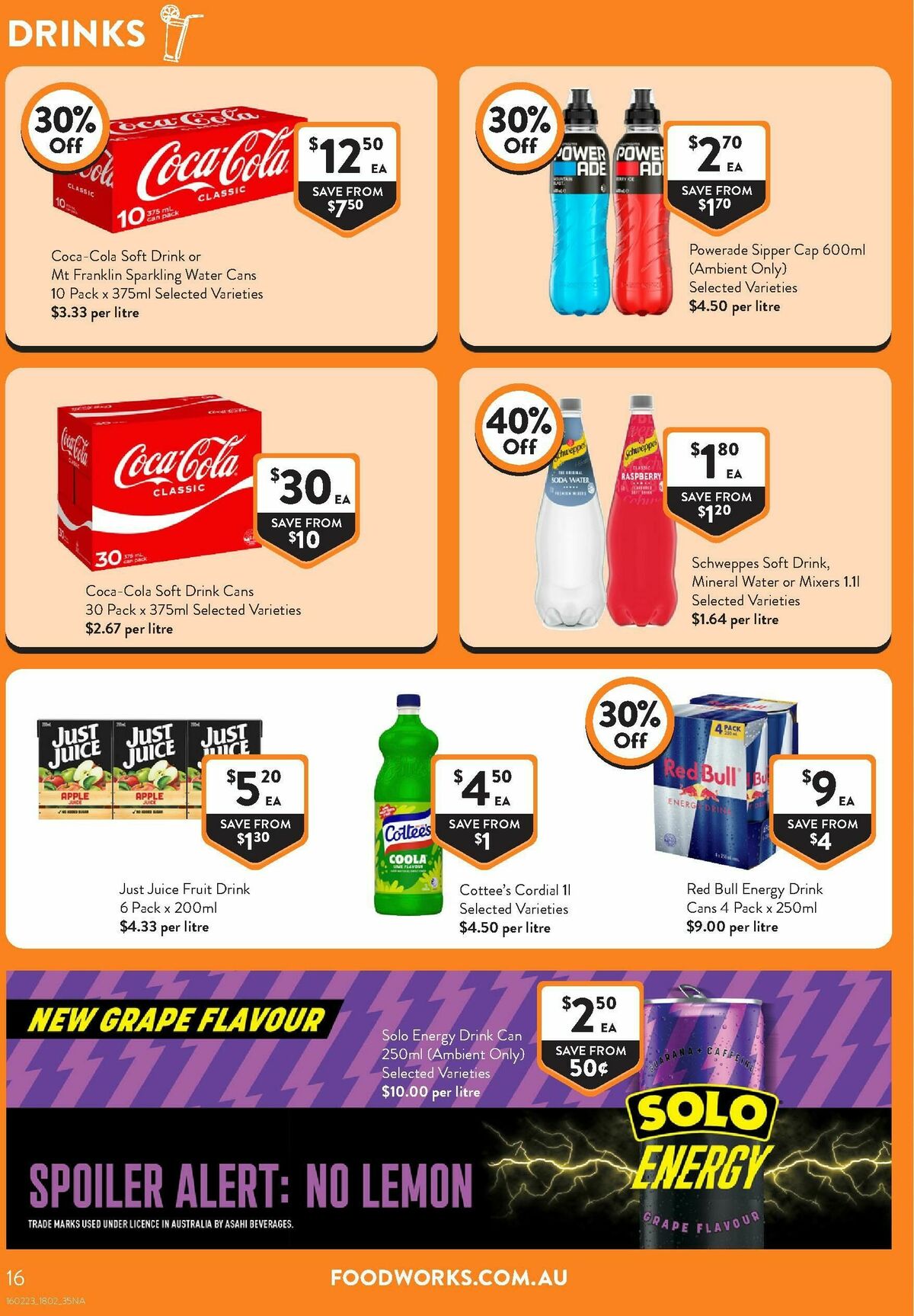 FoodWorks Supermarket Catalogues from 18 February