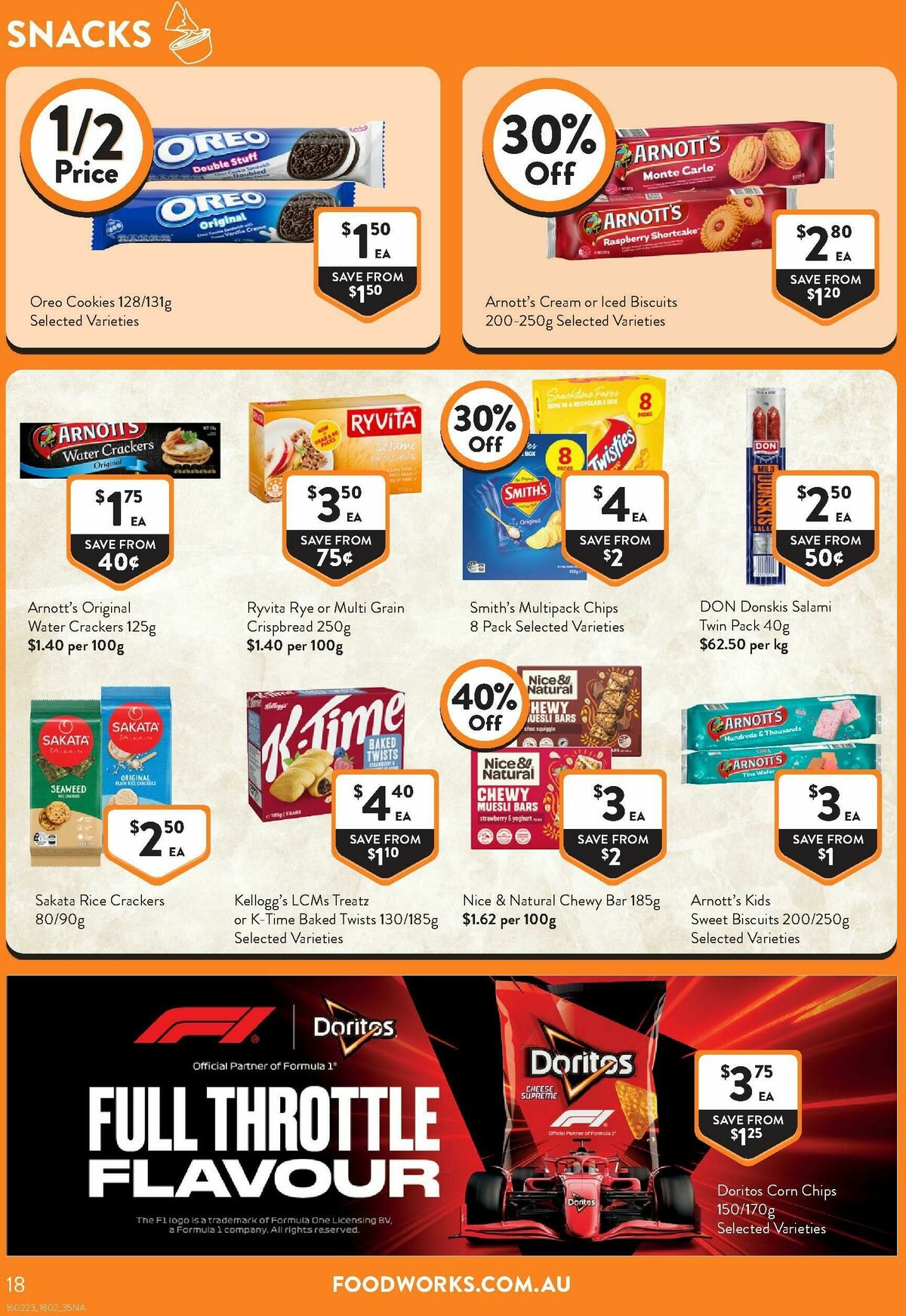 FoodWorks Supermarket Catalogues from 18 February