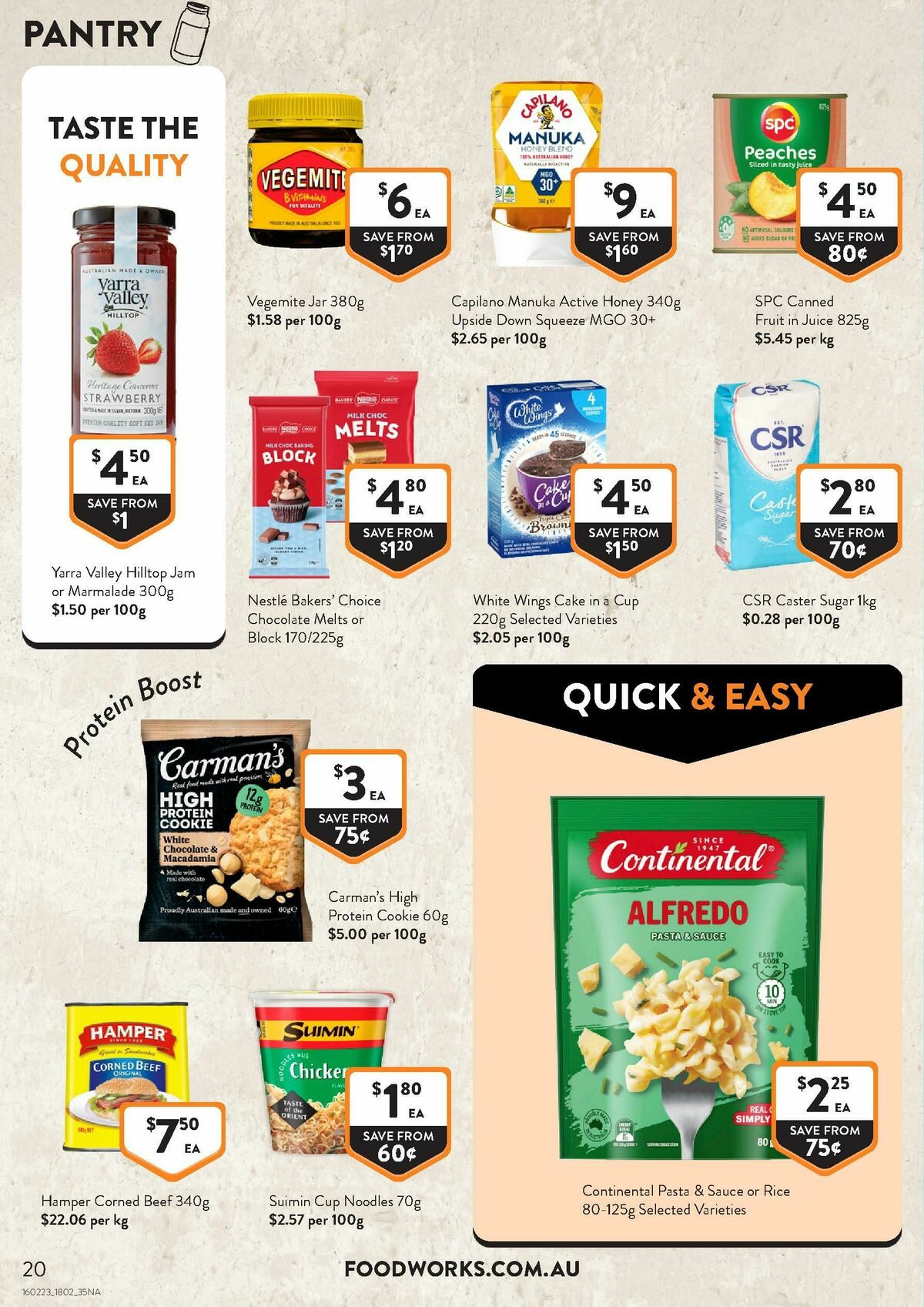 FoodWorks Supermarket Catalogues from 18 February