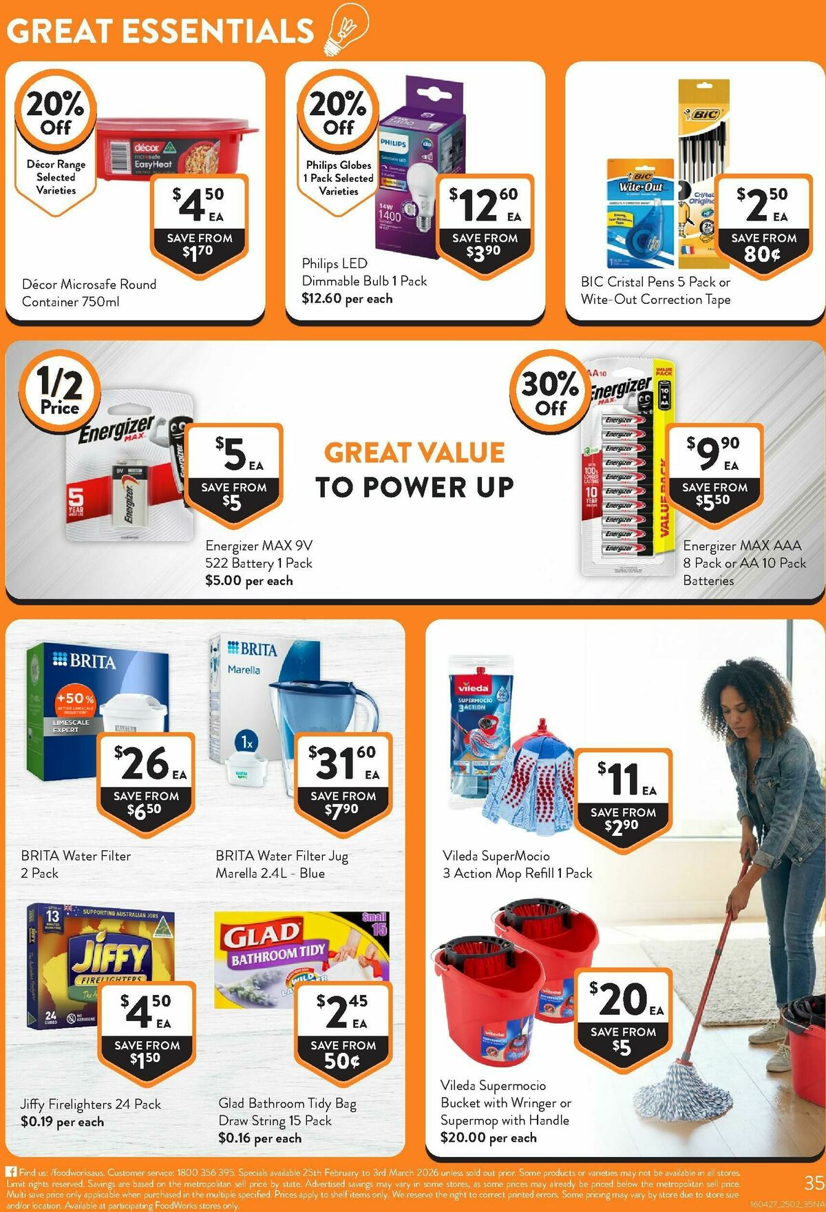 FoodWorks Supermarket Catalogues from 25 February